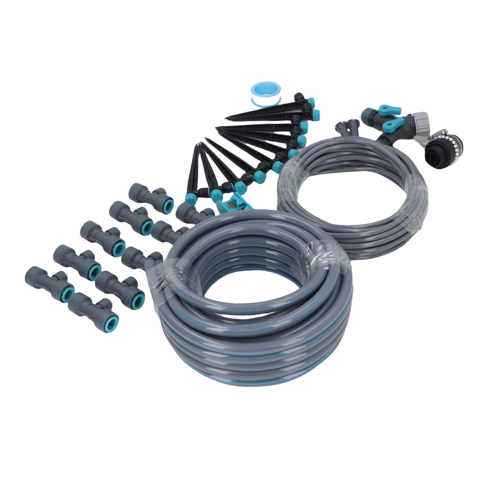 Drip Irrigation System 32.8FT 8 Holes Adjustable Precise Misting Drip view 4