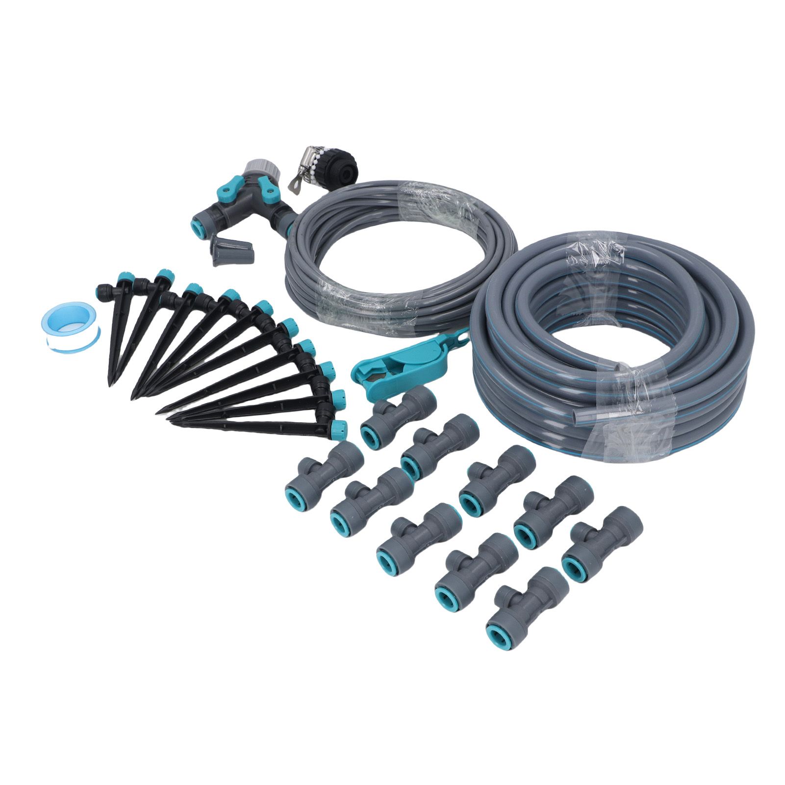 Drip Irrigation System 32.8FT 8 Holes Adjustable Precise Misting Drip view 6