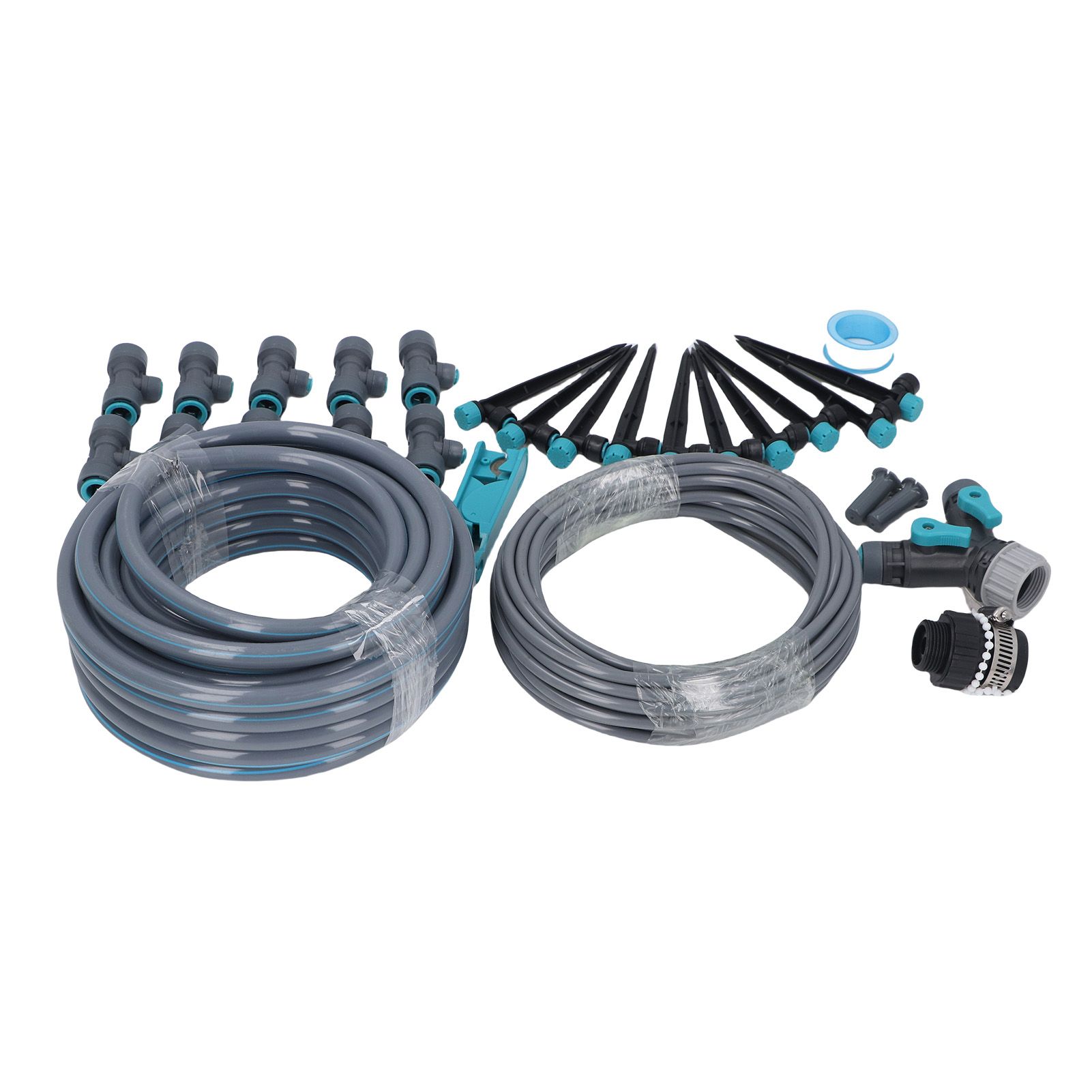 Drip Irrigation System 32.8FT 8 Holes Adjustable Precise Misting Drip view 11