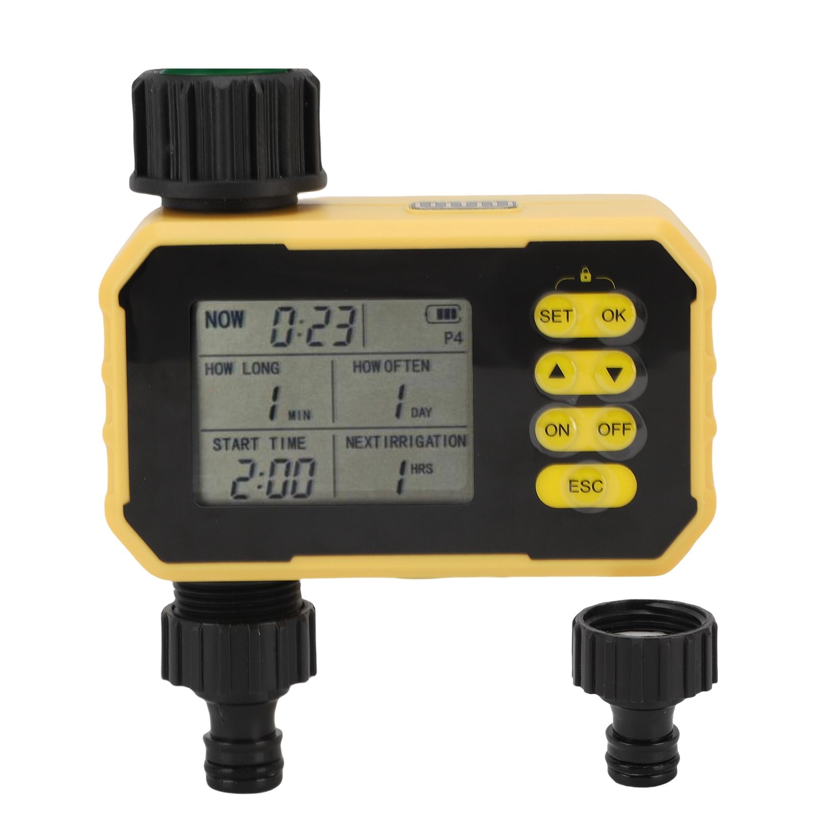 Solar Single Way Valve Sprinkler Timer Automatic Irrigation Watering Timer view 3