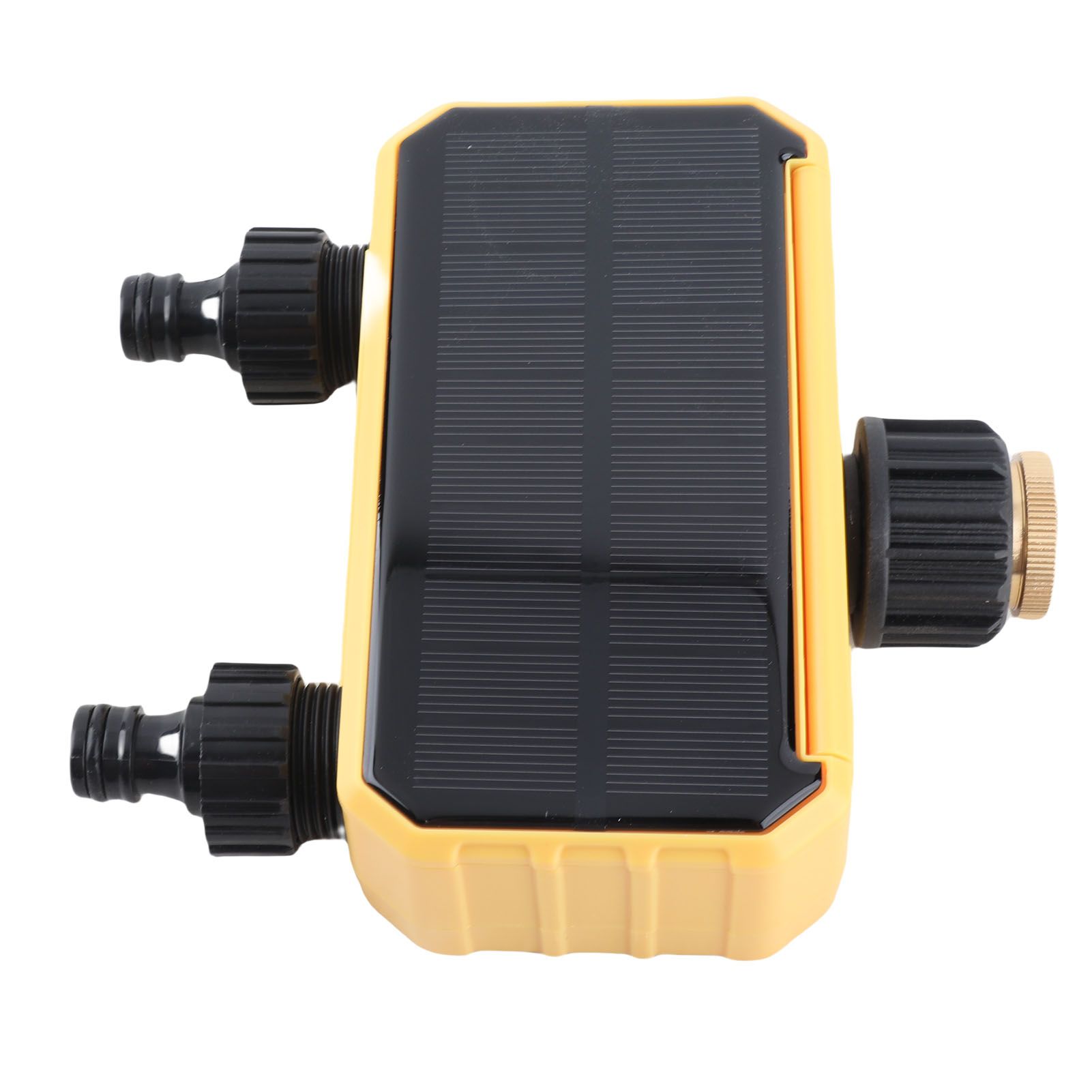 Solar Sprinkler Timer 2 Outlet Auto Timing Rain Delay Water Timer for Garden view 12