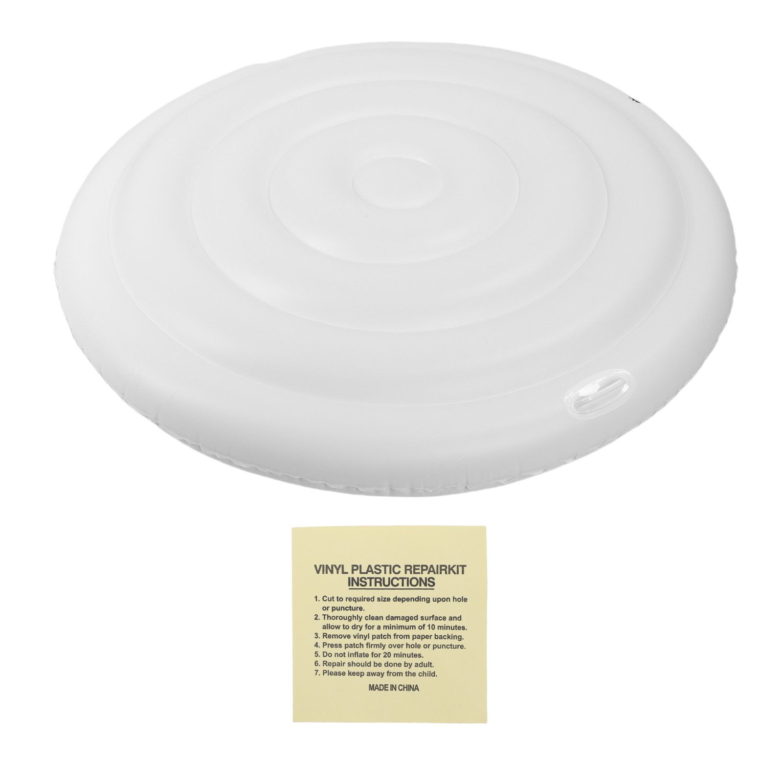 Inflatable Hot Tub Cover 5.4FT PVC Rainproof Protective Round Hot Tub Cover view 3