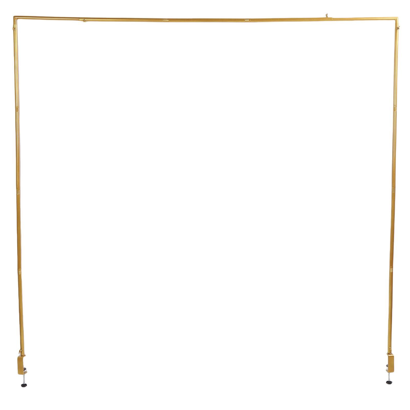 Over The Table Rod Stand with Clamps Adjustable 46-100in Length 29-55in Height