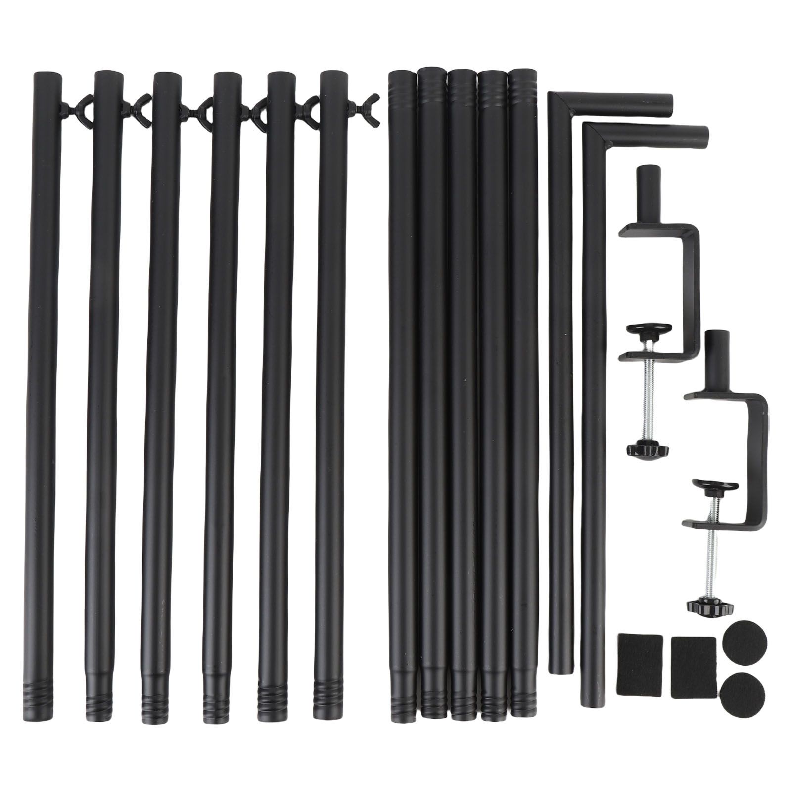 Over The Table Rod Stand with Clamps Adjustable 46-100in Length 29-55in Height view 3