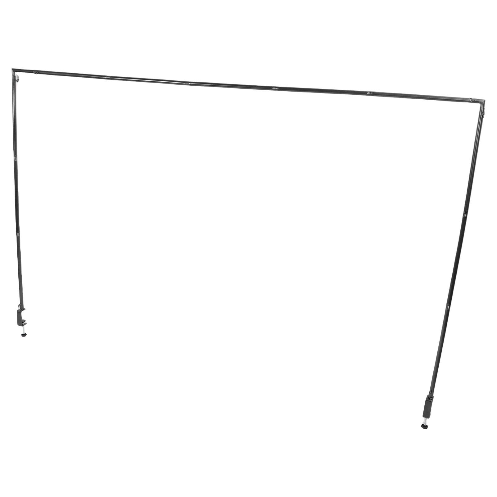 Over The Table Rod Stand with Clamps Adjustable 46-100in Length 29-55in Height view 6