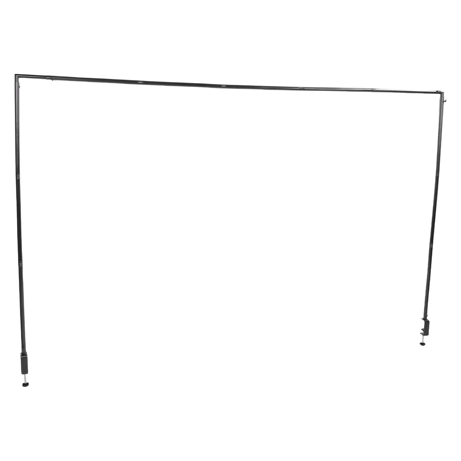 Over The Table Rod Stand with Clamps Adjustable 46-100in Length 29-55in Height view 9