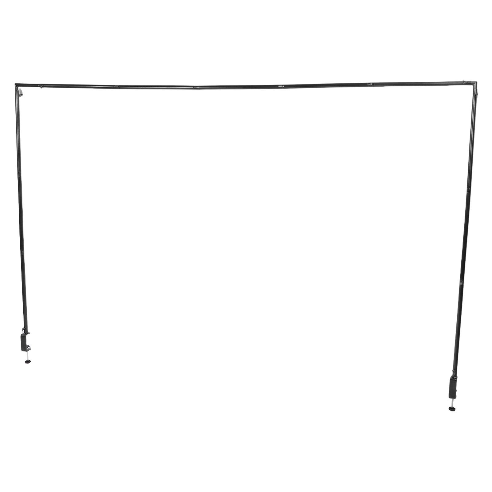 Over The Table Rod Stand with Clamps Adjustable 46-100in Length 29-55in Height view 10