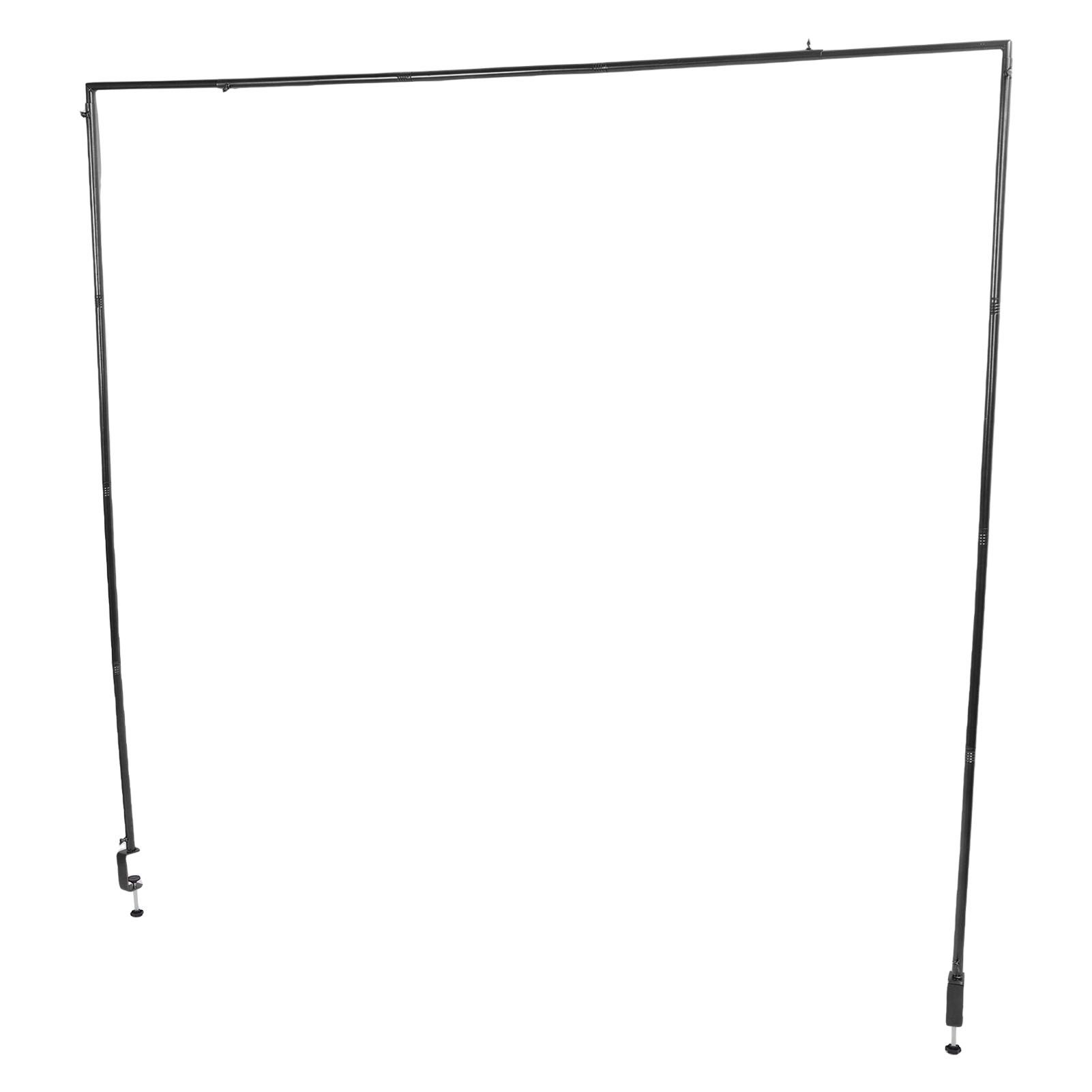 Over The Table Rod Stand with Clamps Adjustable 46-100in Length 29-55in Height view 12