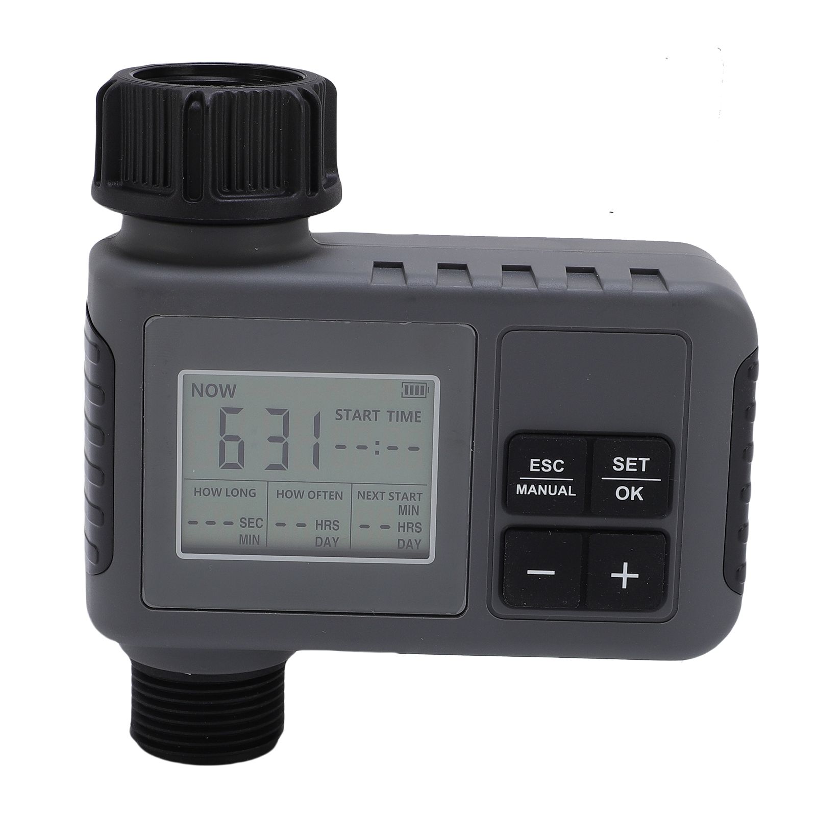 Automatic Irrigation Timer LCD Display Timed Watering Controller for 3/4-1/2 — image 1