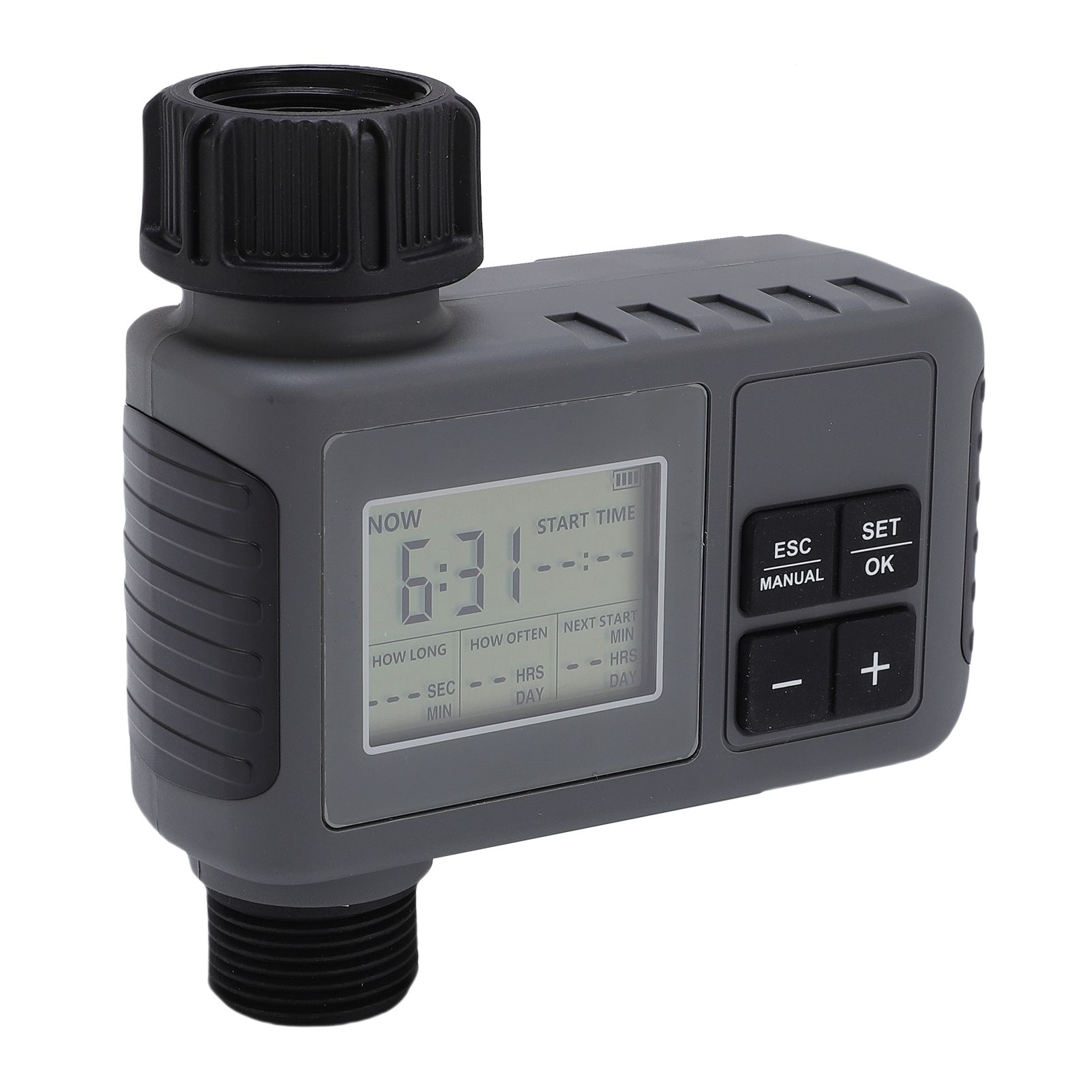 Automatic Irrigation Timer LCD Display Timed Watering Controller for 3/4-1/2 view 6