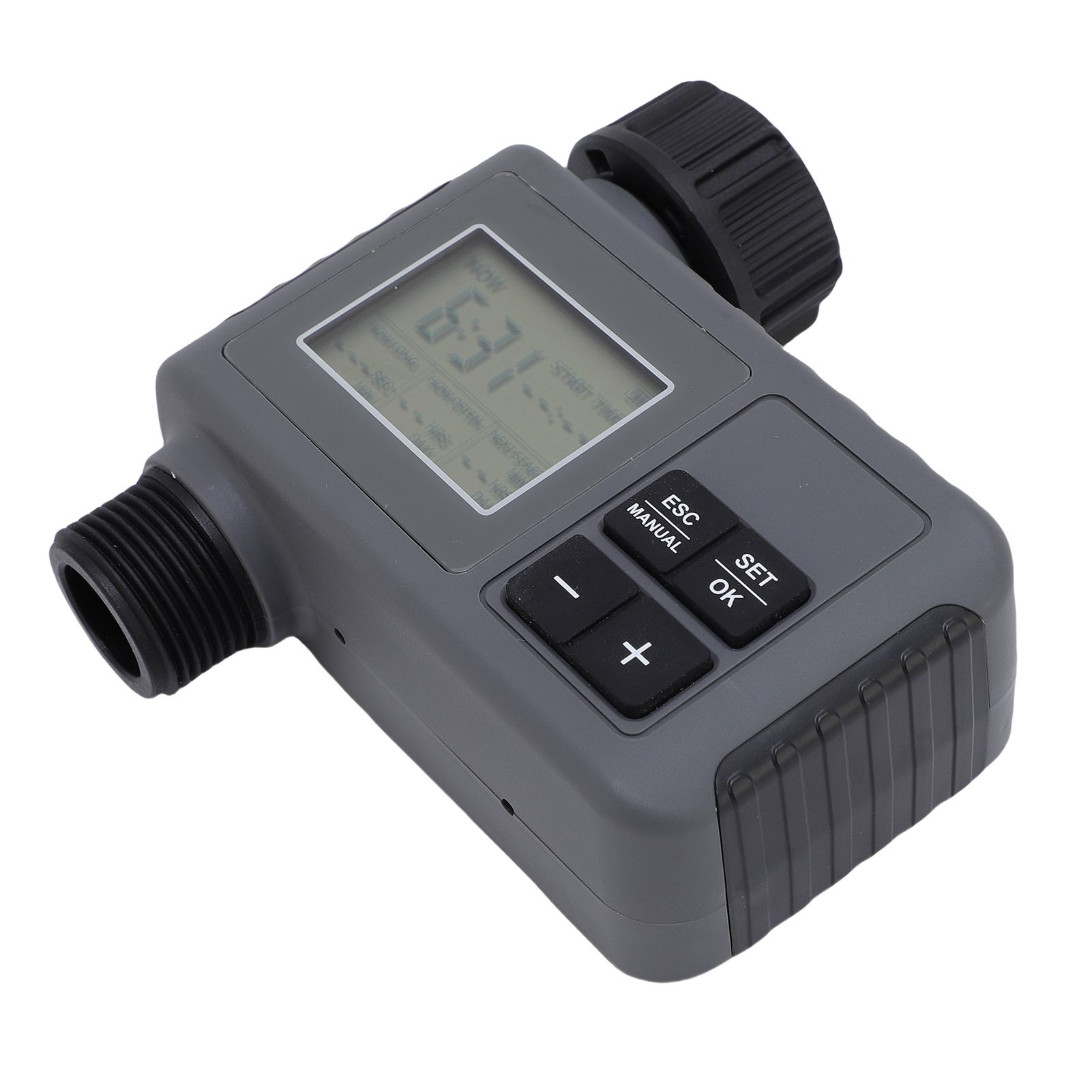 Automatic Irrigation Timer LCD Display Timed Watering Controller for 3/4-1/2 view 11