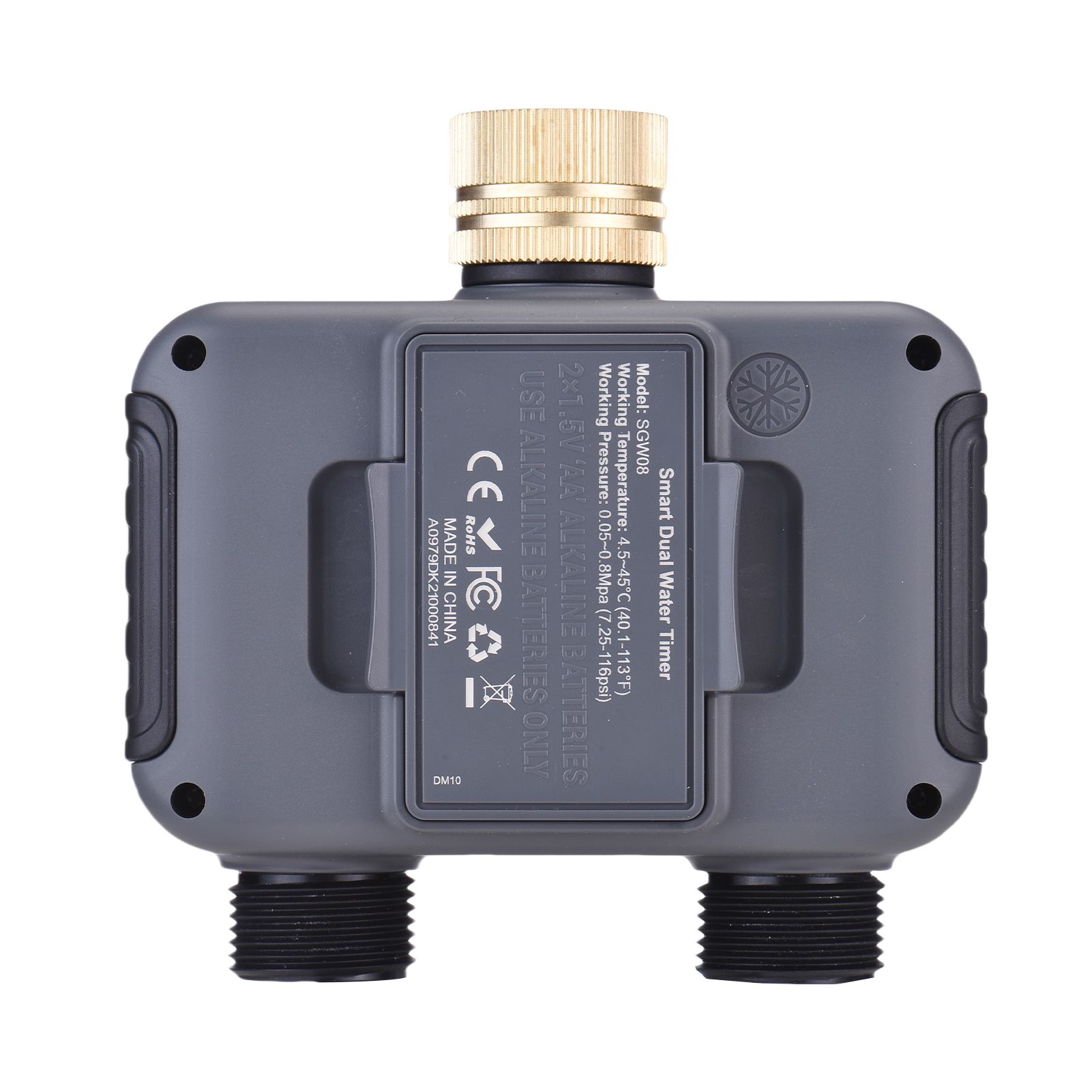 BT Irrigation Timer Double Outlet Water Valve for Garden Lawns and Yard view 3