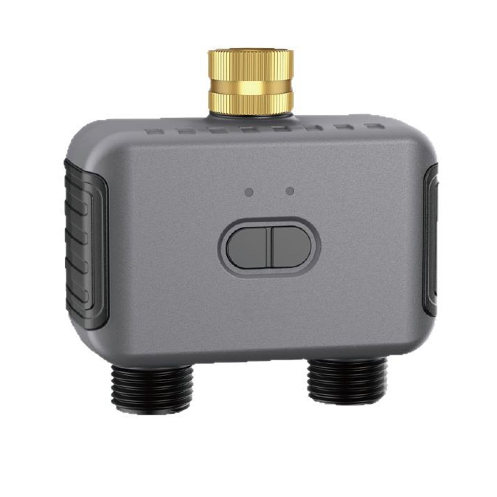 BT Irrigation Timer Double Outlet Water Valve for Garden Lawns and Yard — image 1