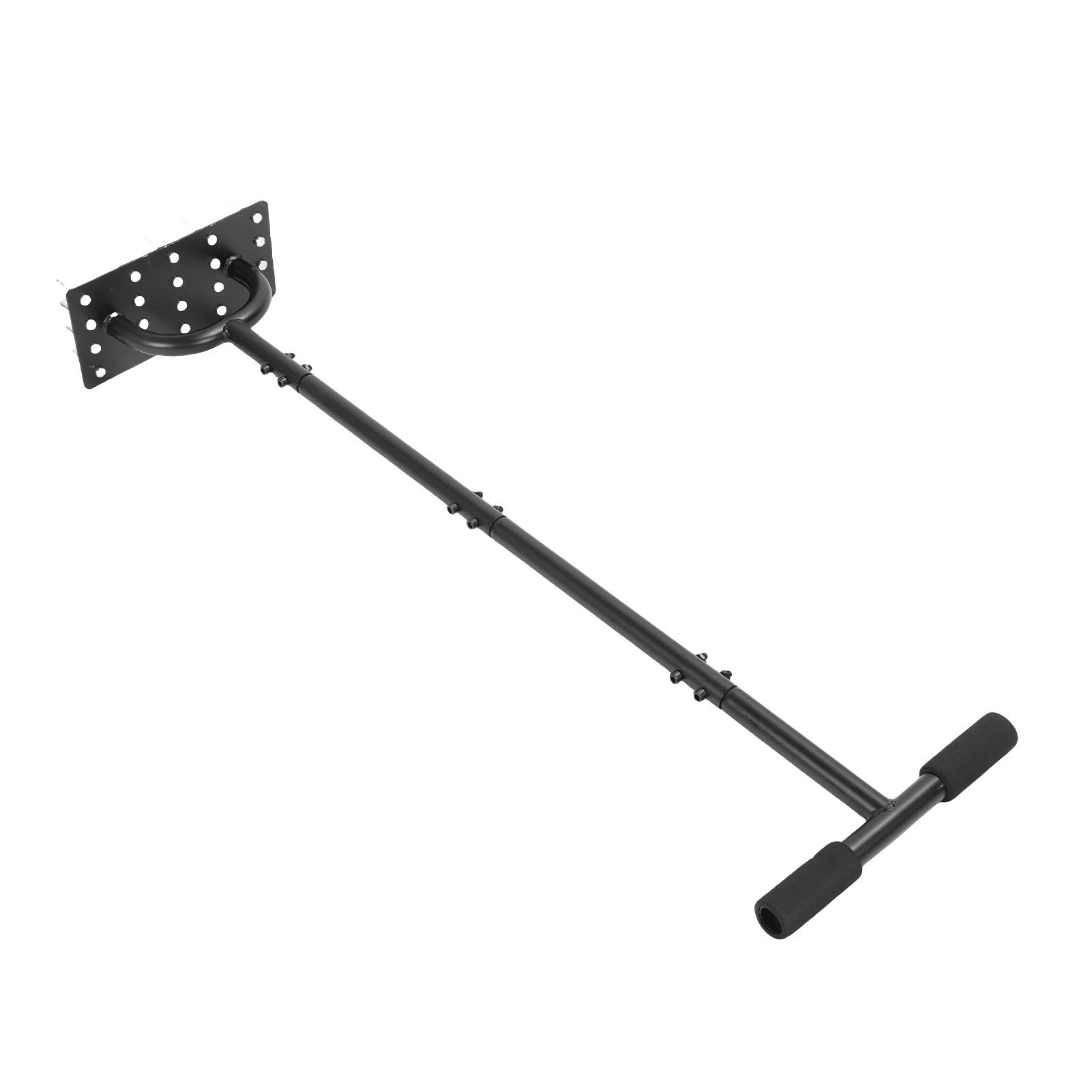 Lawn Aerator Spike 34.6 Inch Extended T Shaped Handle 20 Spikes Manual Lawn