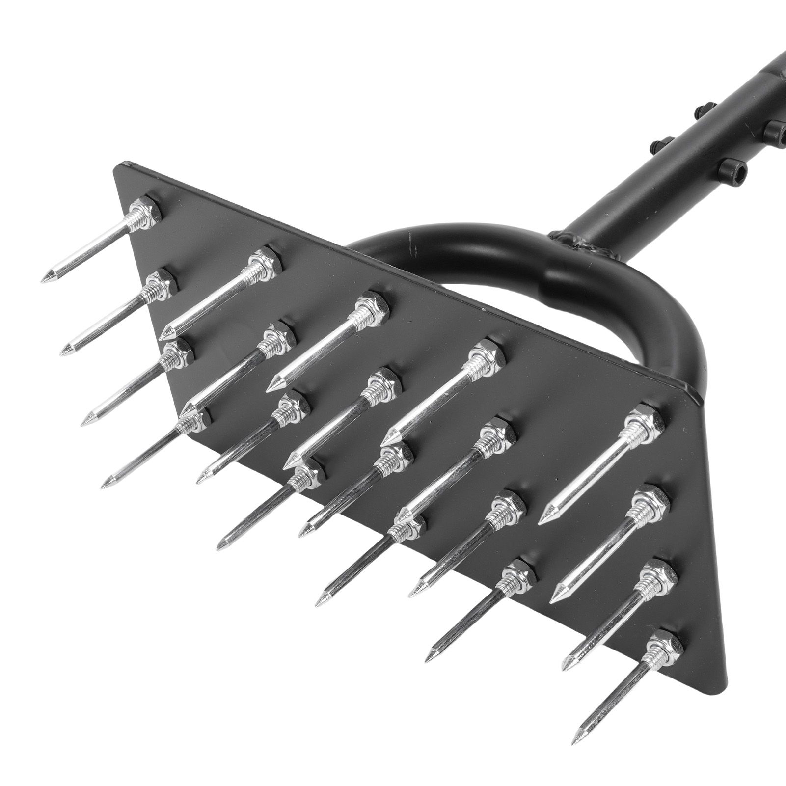 Lawn Aerator Spike 34.6 Inch Extended T Shaped Handle 20 Spikes Manual Lawn view 7