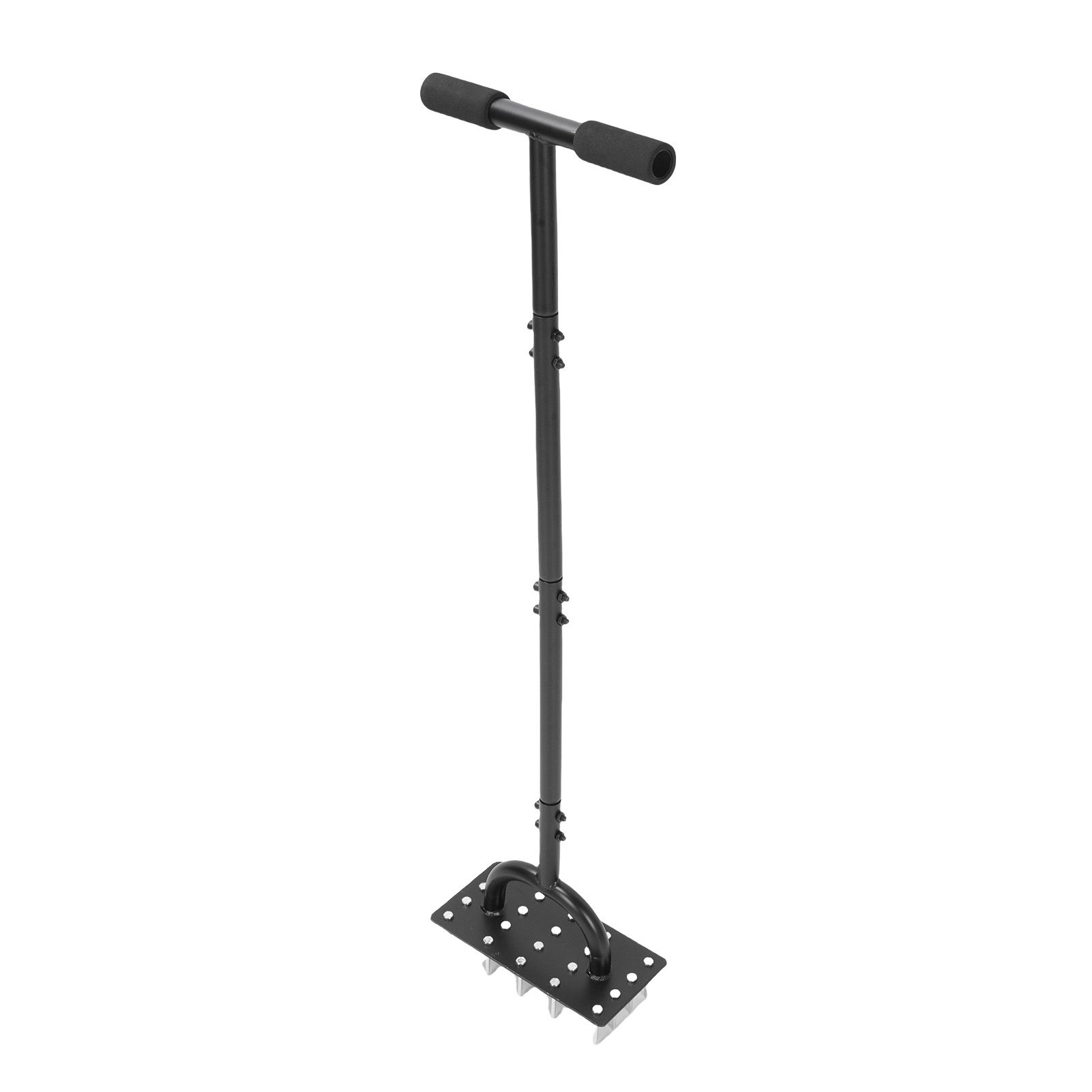 Lawn Aerator Spike 34.6 Inch Extended T Shaped Handle 20 Spikes Manual Lawn view 10