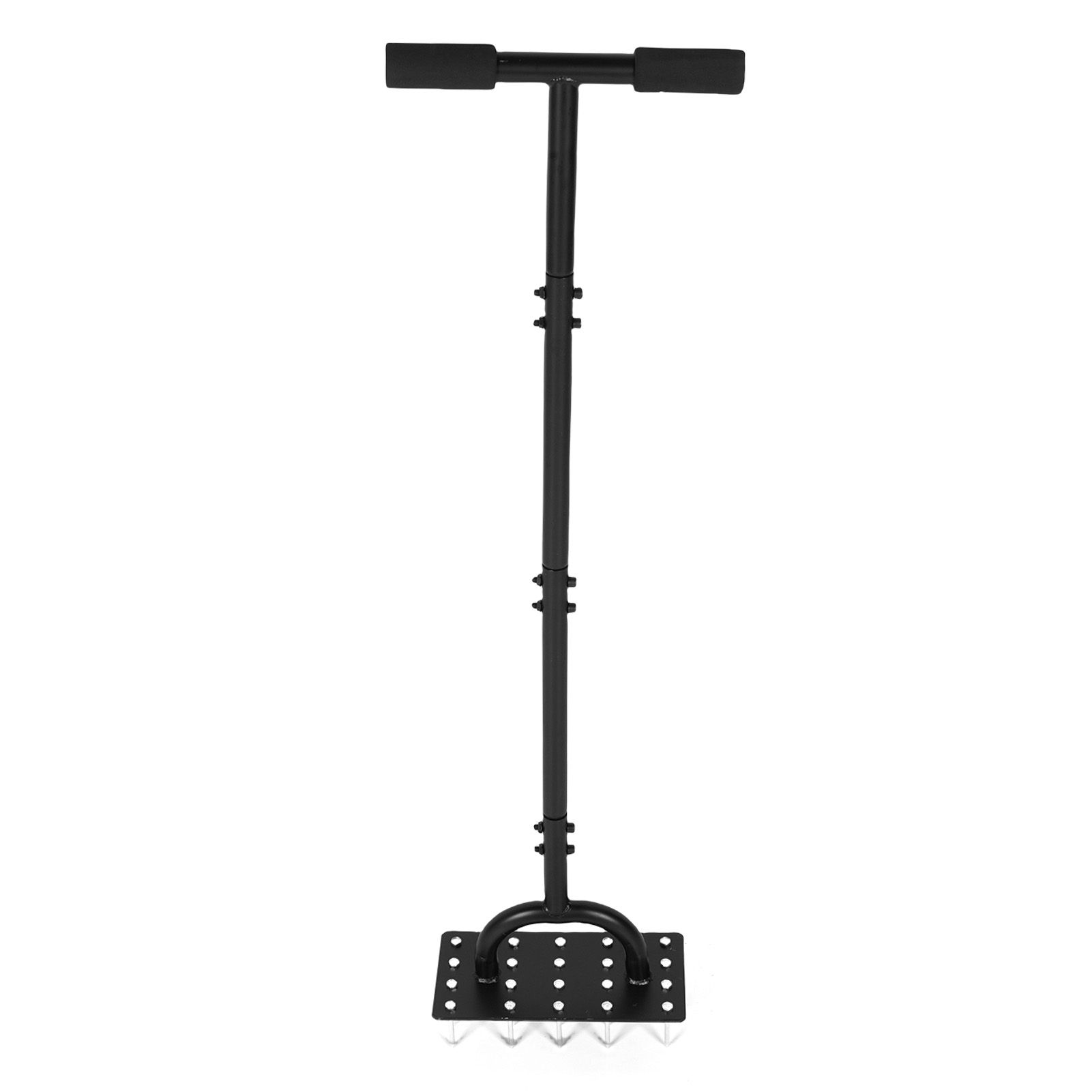 Lawn Aerator Spike 34.6 Inch Extended T Shaped Handle 20 Spikes Manual Lawn view 11