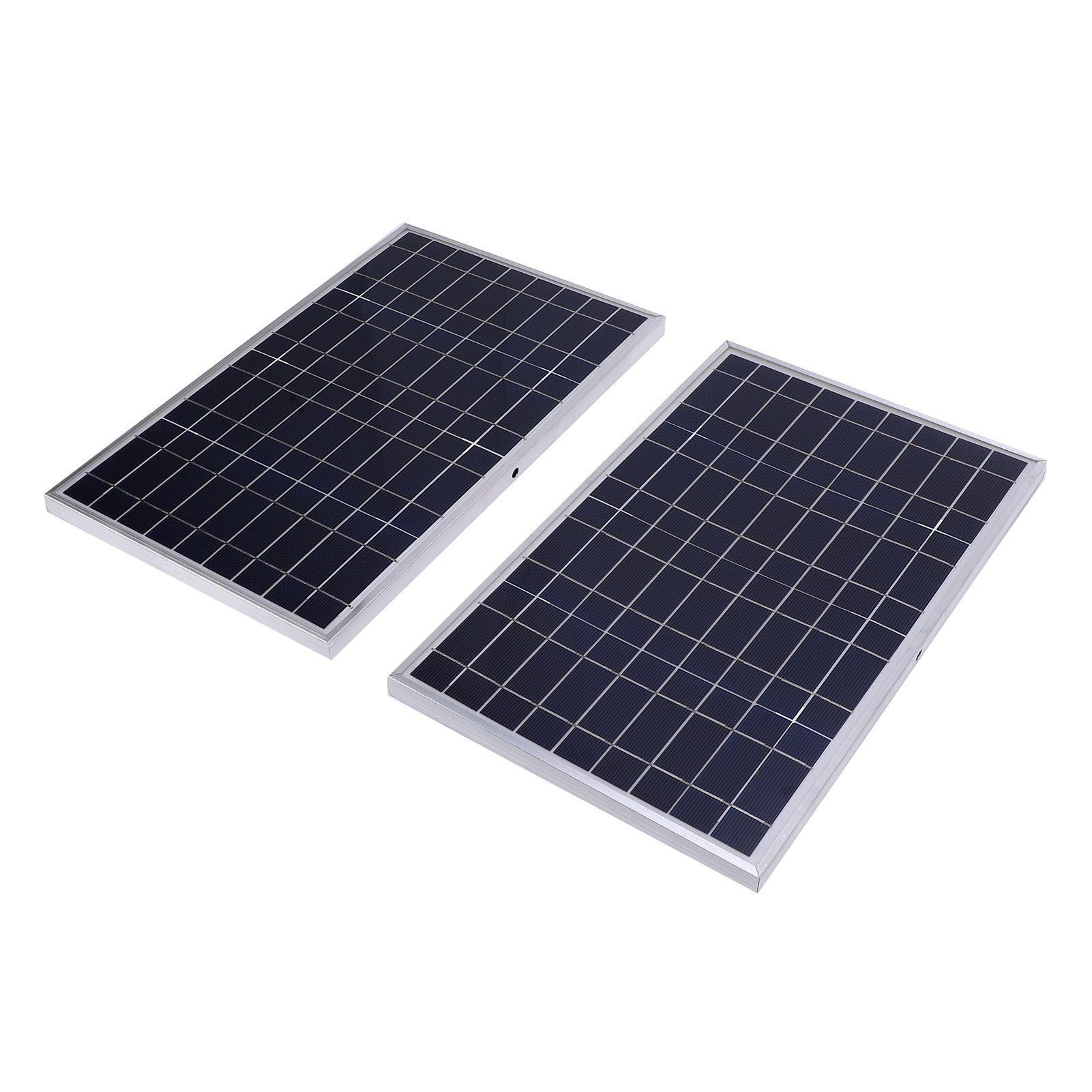 200W Solar Panel Kit Aluminum Frame Solar Charger Controller Kit for Off Grid view 8