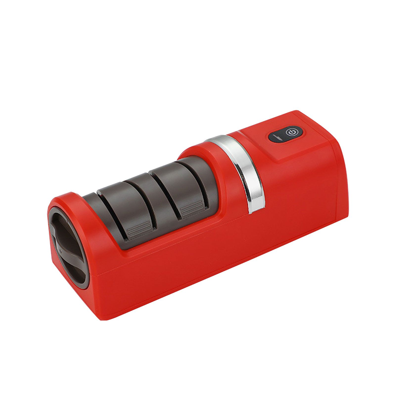 Electric Knife Sharpener Portable USB Rechargeable with Non-Slip Base Coarse