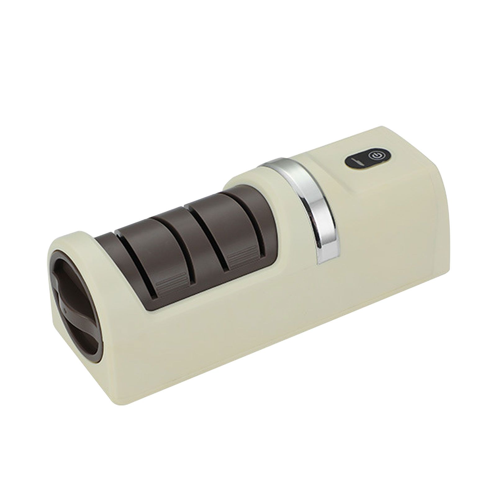 Electric Knife Sharpener Portable USB Rechargeable with Non-Slip Base Coarse
