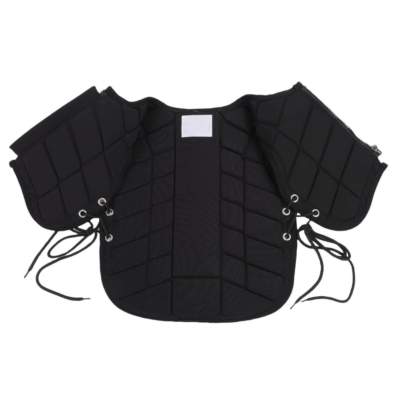 Kids Horse Riding Vest Front Zipper Closure Padded Equestrian Vest Horse view 8