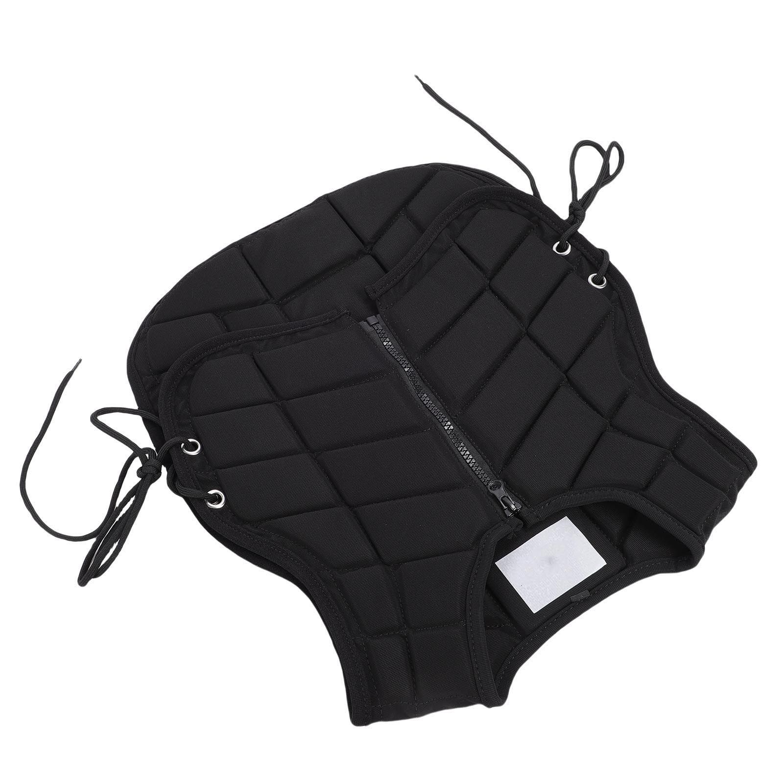 Kids Horse Riding Vest Front Zipper Closure Padded Equestrian Vest Horse view 10