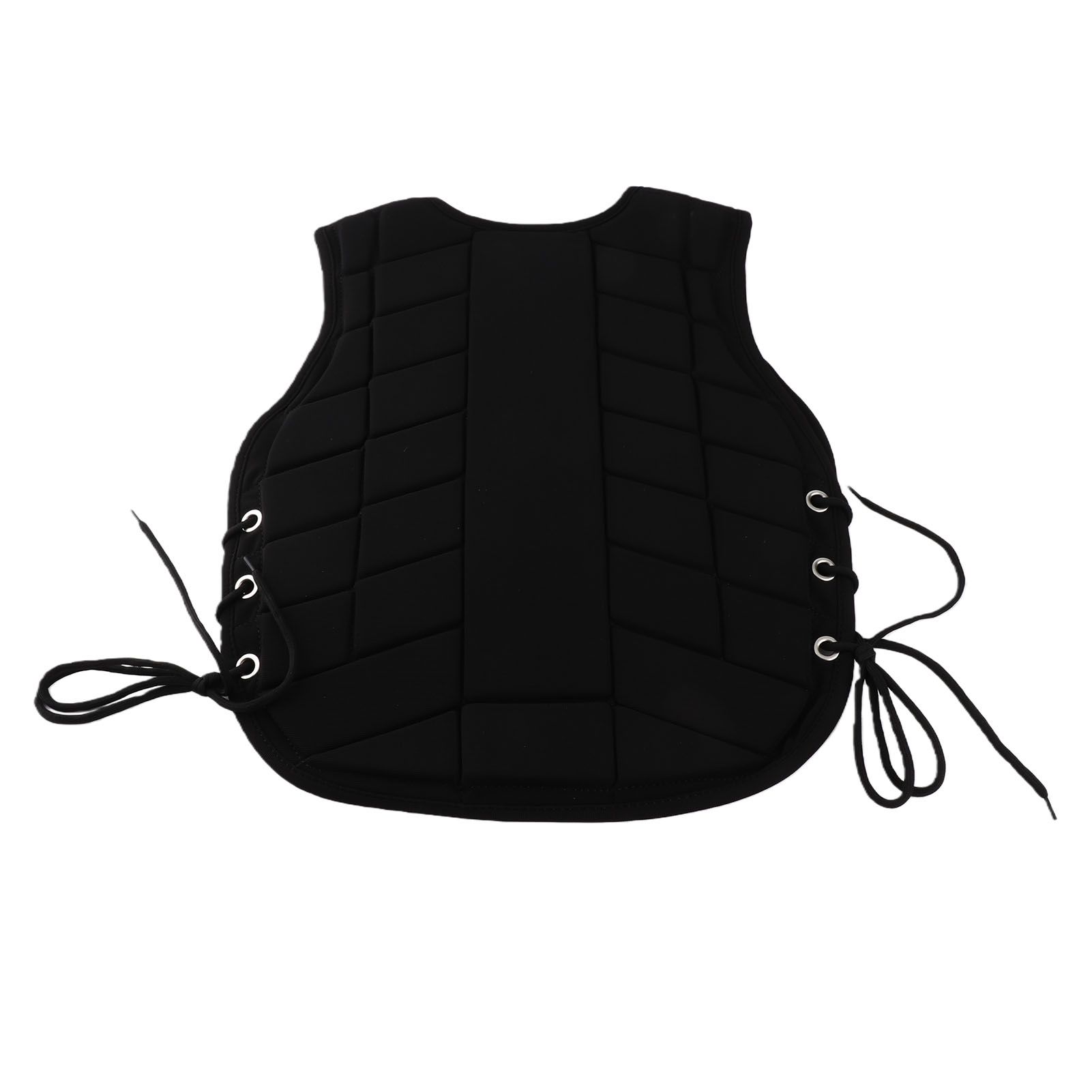 Kids Horse Riding Vest Front Zipper Closure Padded Equestrian Vest Horse view 3