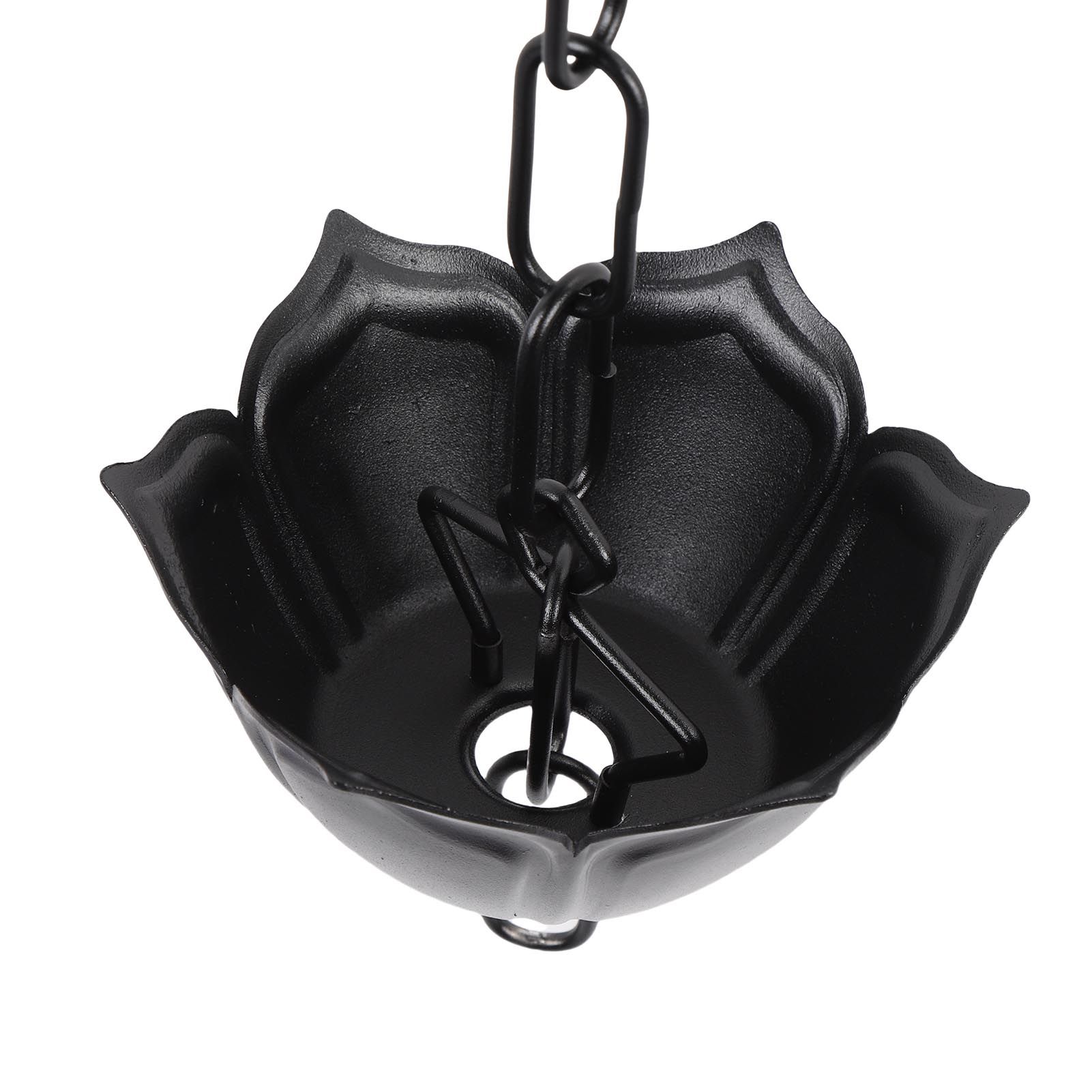 Rain Chain 3.3ft Decorative Rain Catcher Chain for Gutters Outside Rain Gutter view 2