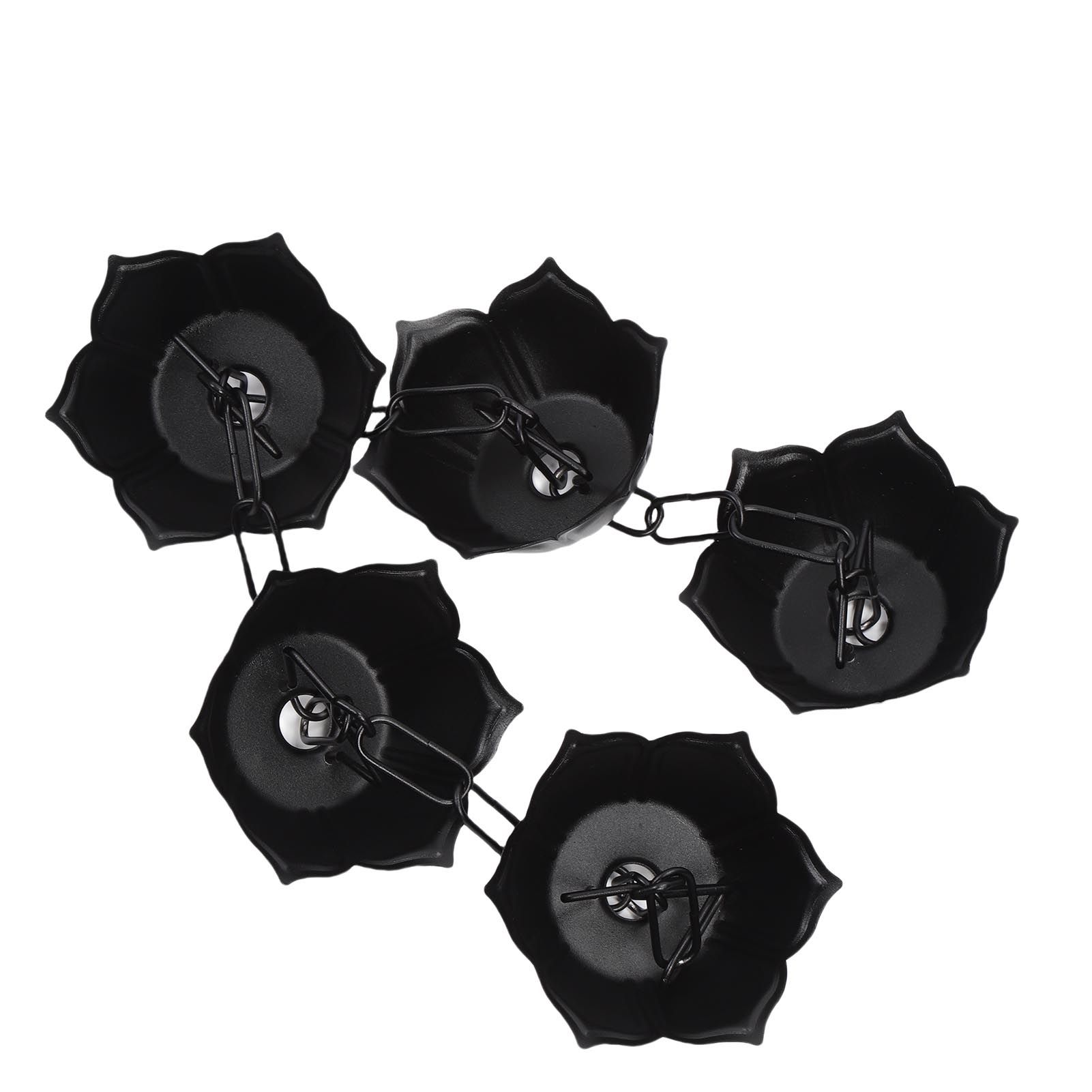 Rain Chain 3.3ft Decorative Rain Catcher Chain for Gutters Outside Rain Gutter view 8