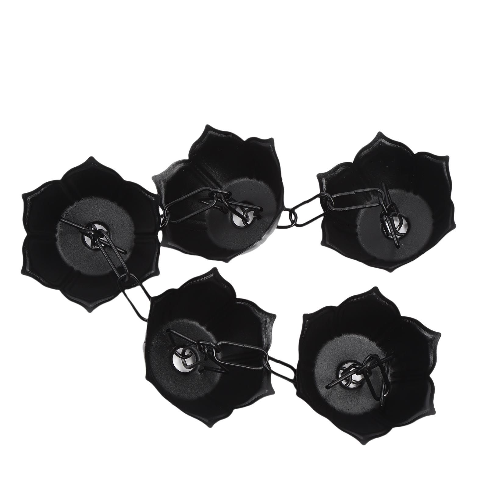 Rain Chain 3.3ft Decorative Rain Catcher Chain for Gutters Outside Rain Gutter view 10
