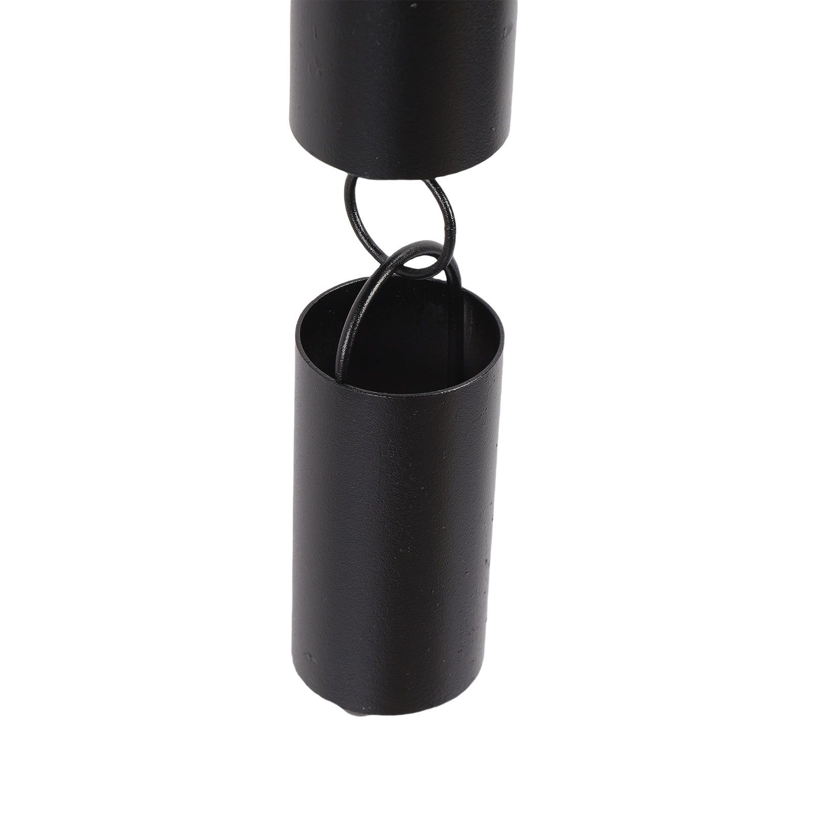 Aluminum Alloy Cylinder Rain Chain 39.4in Decorative Rain Catcher Chain for view 2