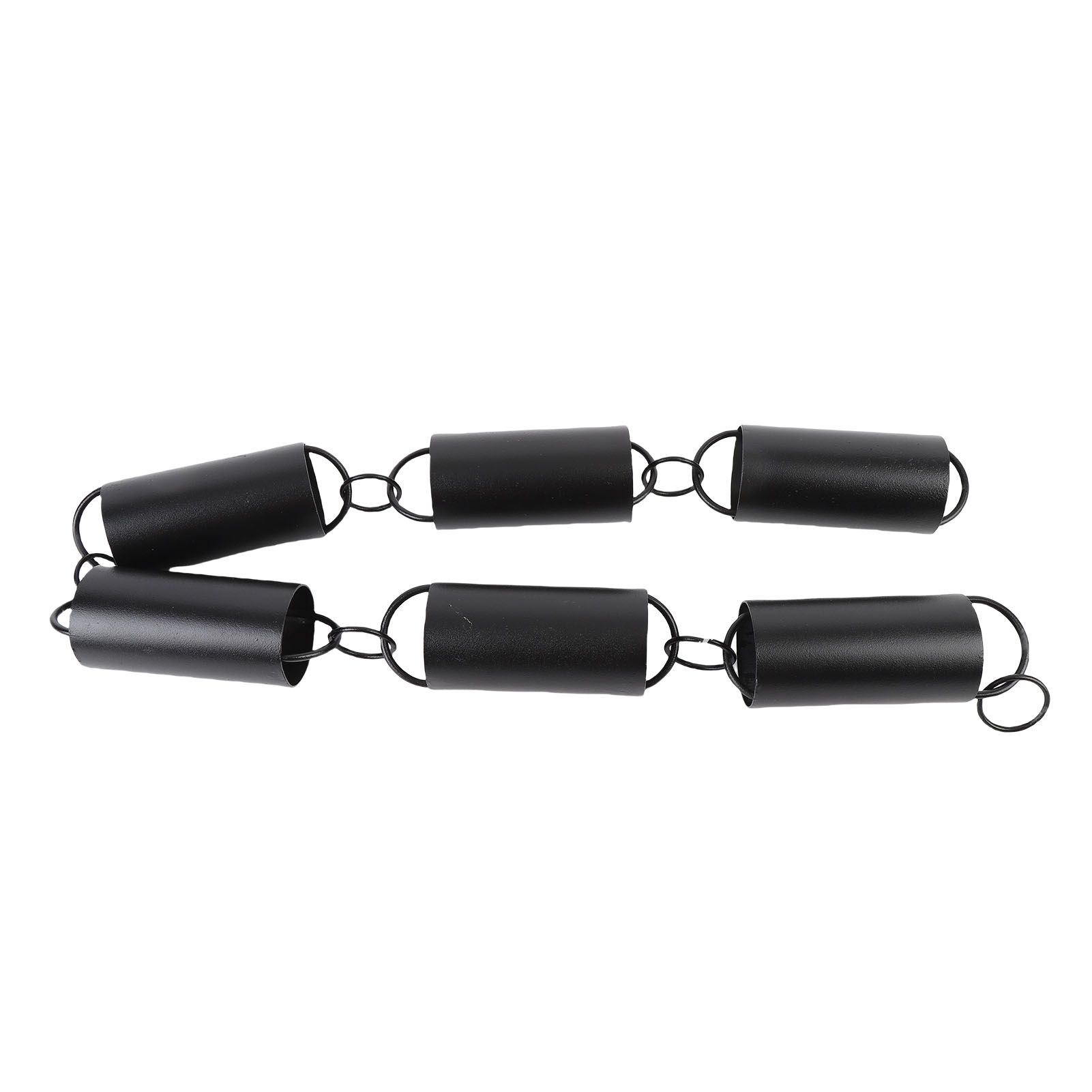 Aluminum Alloy Cylinder Rain Chain 39.4in Decorative Rain Catcher Chain for view 3