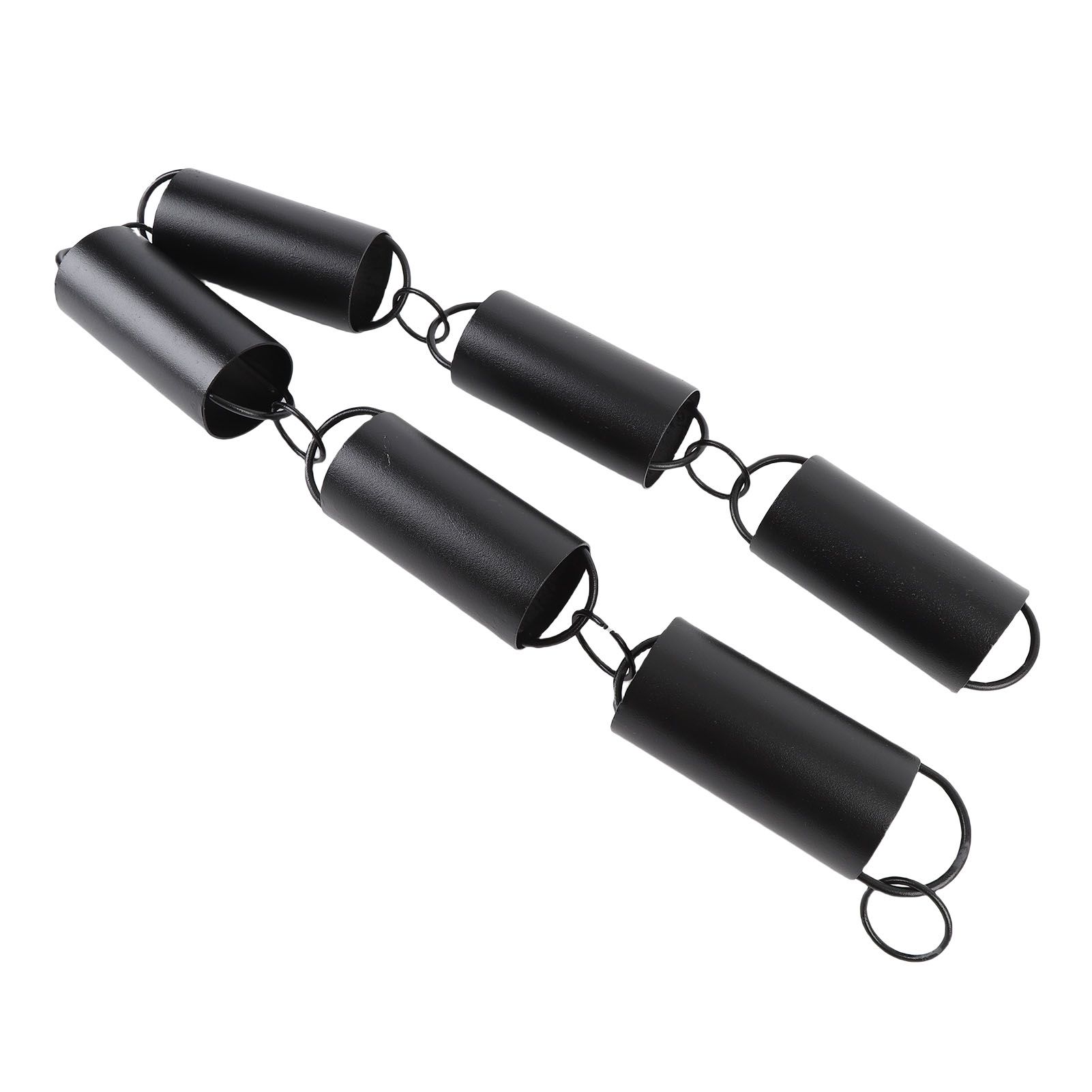 Aluminum Alloy Cylinder Rain Chain 39.4in Decorative Rain Catcher Chain for view 4