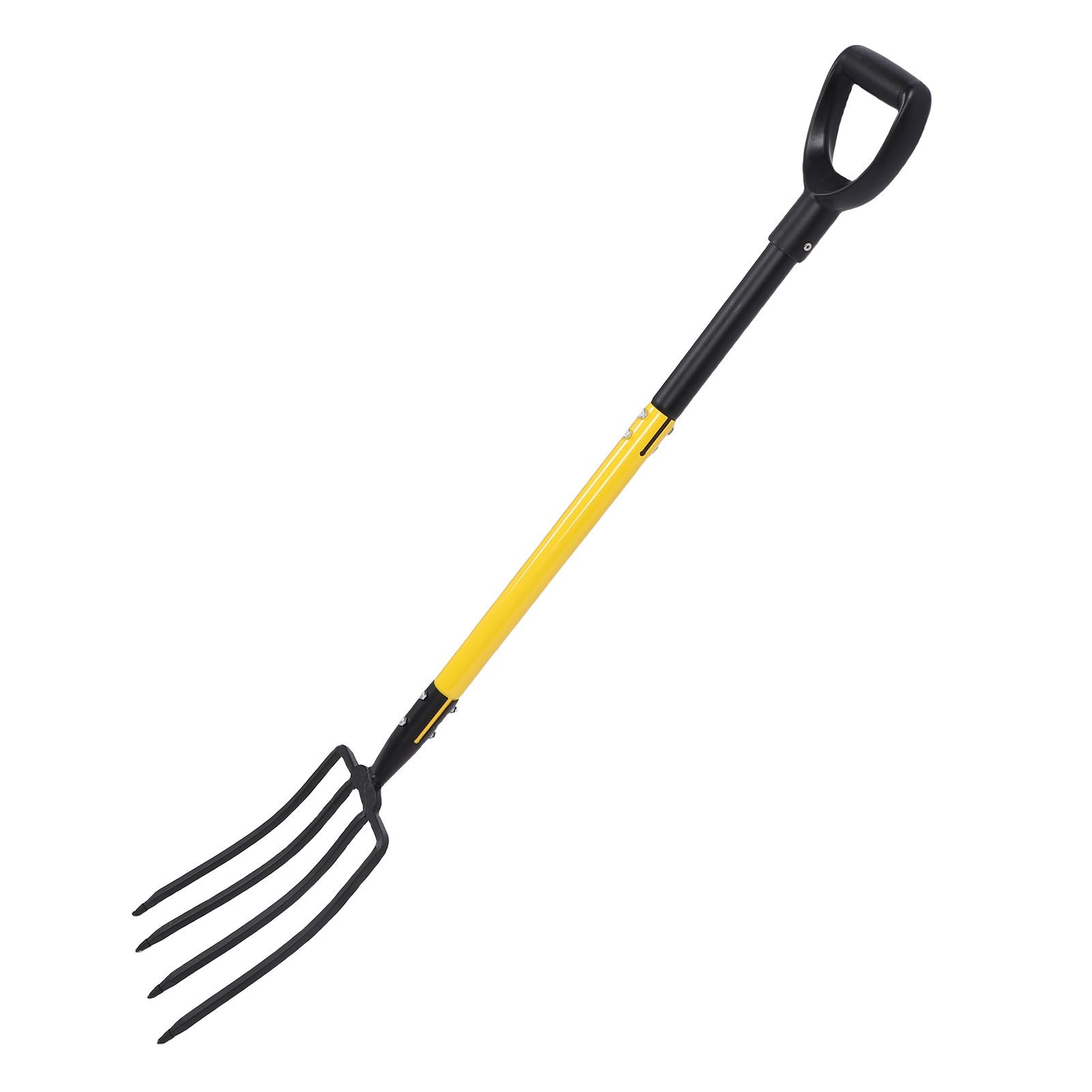 46 Inch Pitch Fork Y Grip Versatile 4 Tines Garden Spading Fork for Gardening view 6