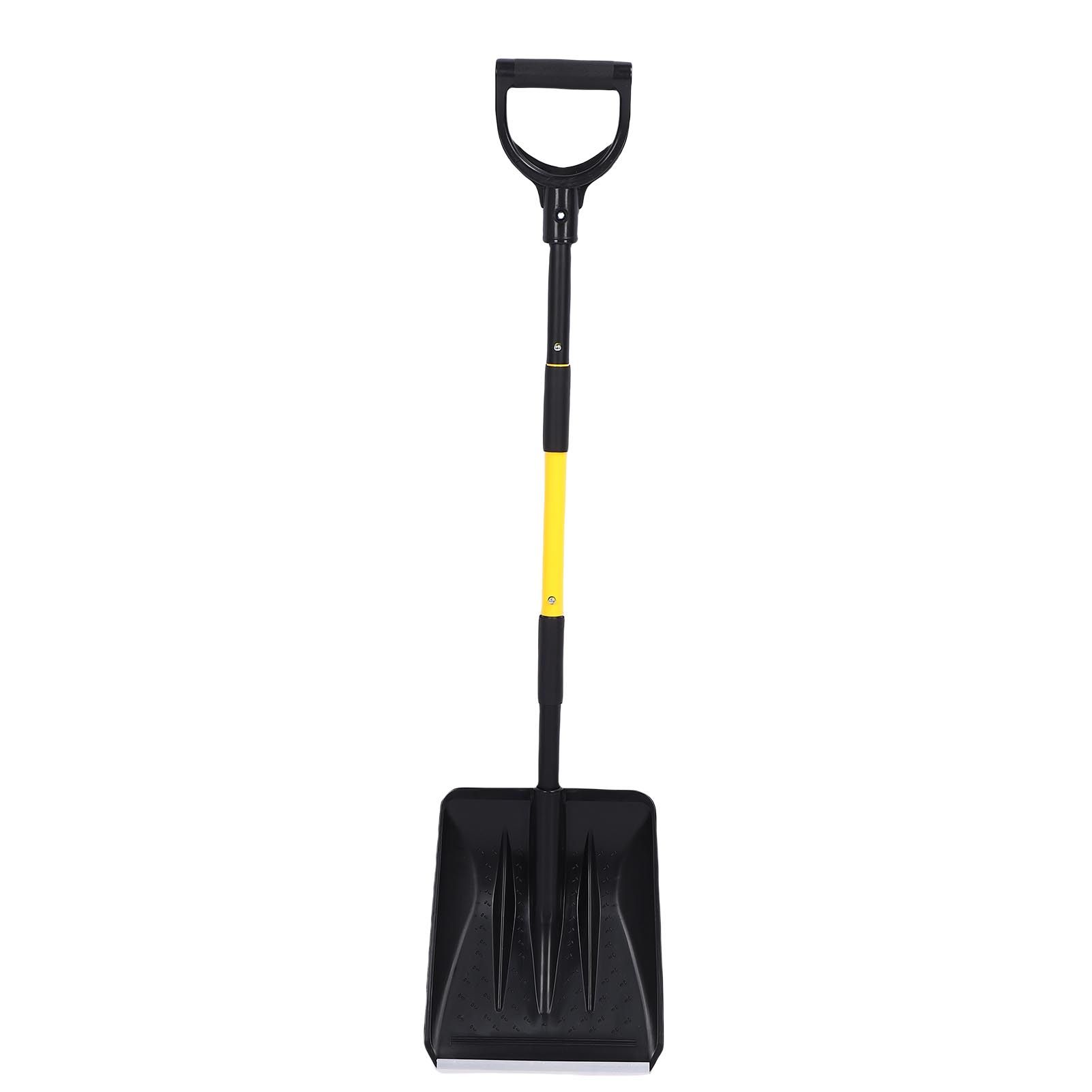 Snow Shovel Heavy Duty Snow Removal Winter Tool with D Grip Handle Aluminum