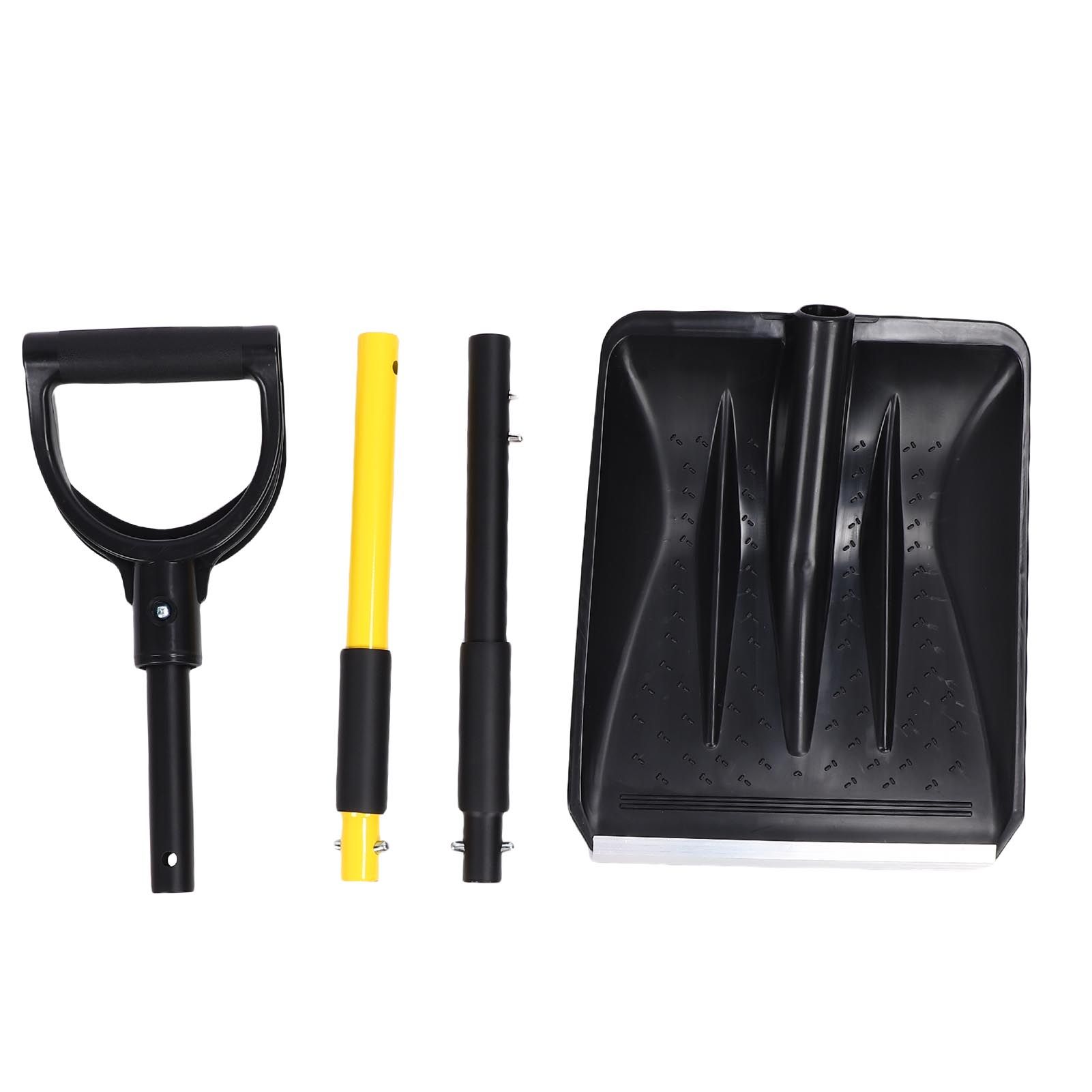 Snow Shovel Heavy Duty Snow Removal Winter Tool with D Grip Handle Aluminum view 3