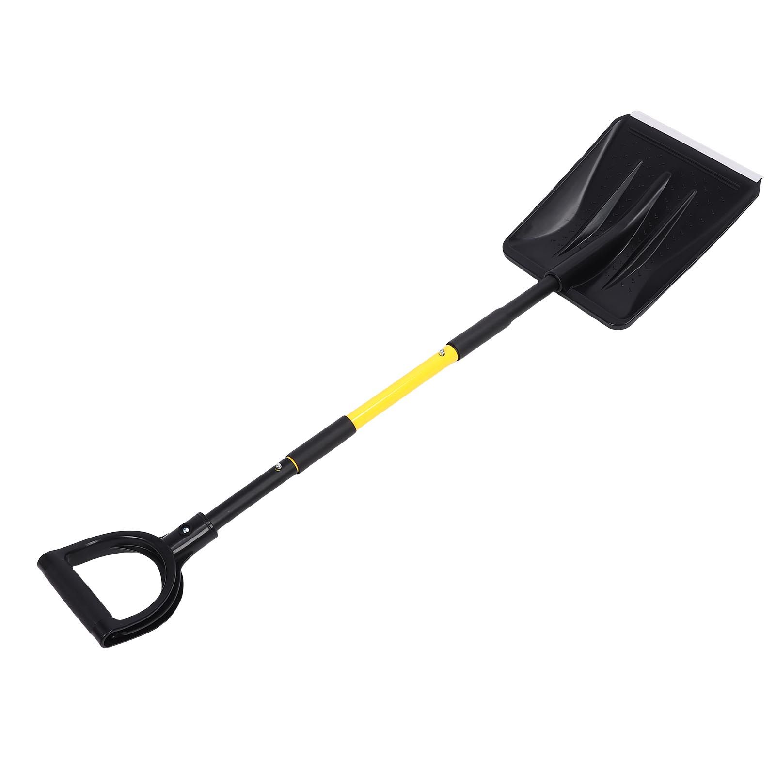 Snow Shovel Heavy Duty Snow Removal Winter Tool with D Grip Handle Aluminum view 4