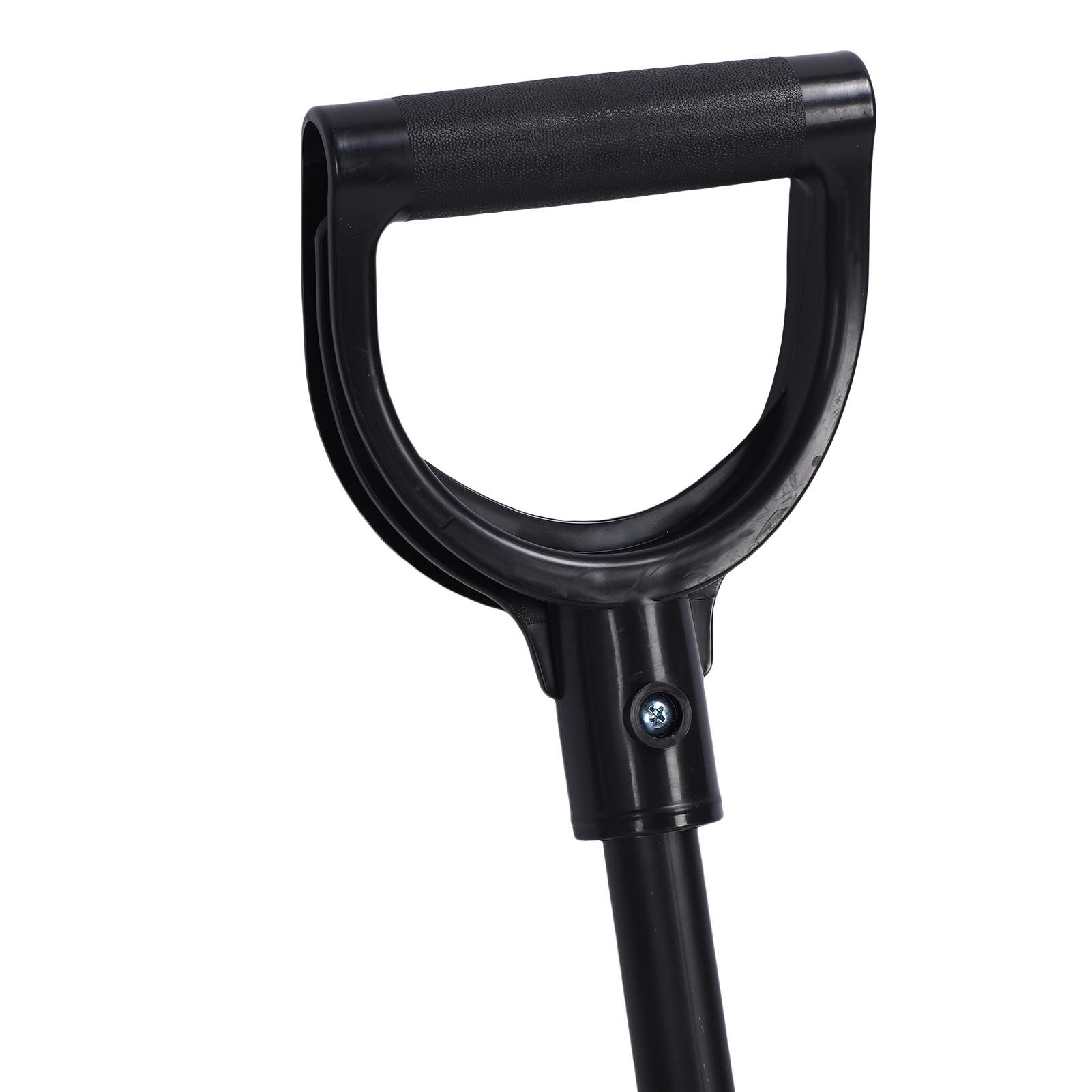 Snow Shovel Heavy Duty Snow Removal Winter Tool with D Grip Handle Aluminum view 5