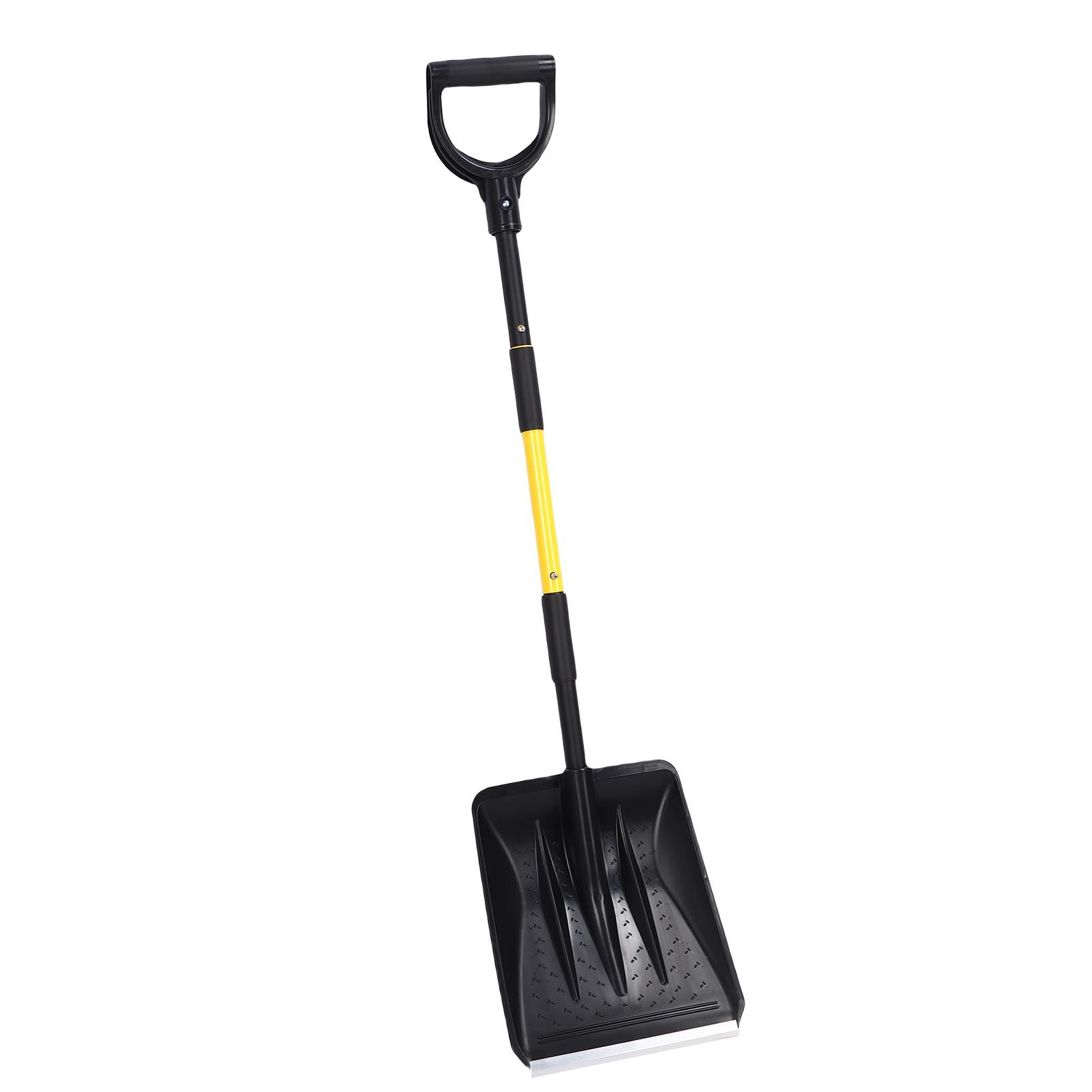 Snow Shovel Heavy Duty Snow Removal Winter Tool with D Grip Handle Aluminum view 9