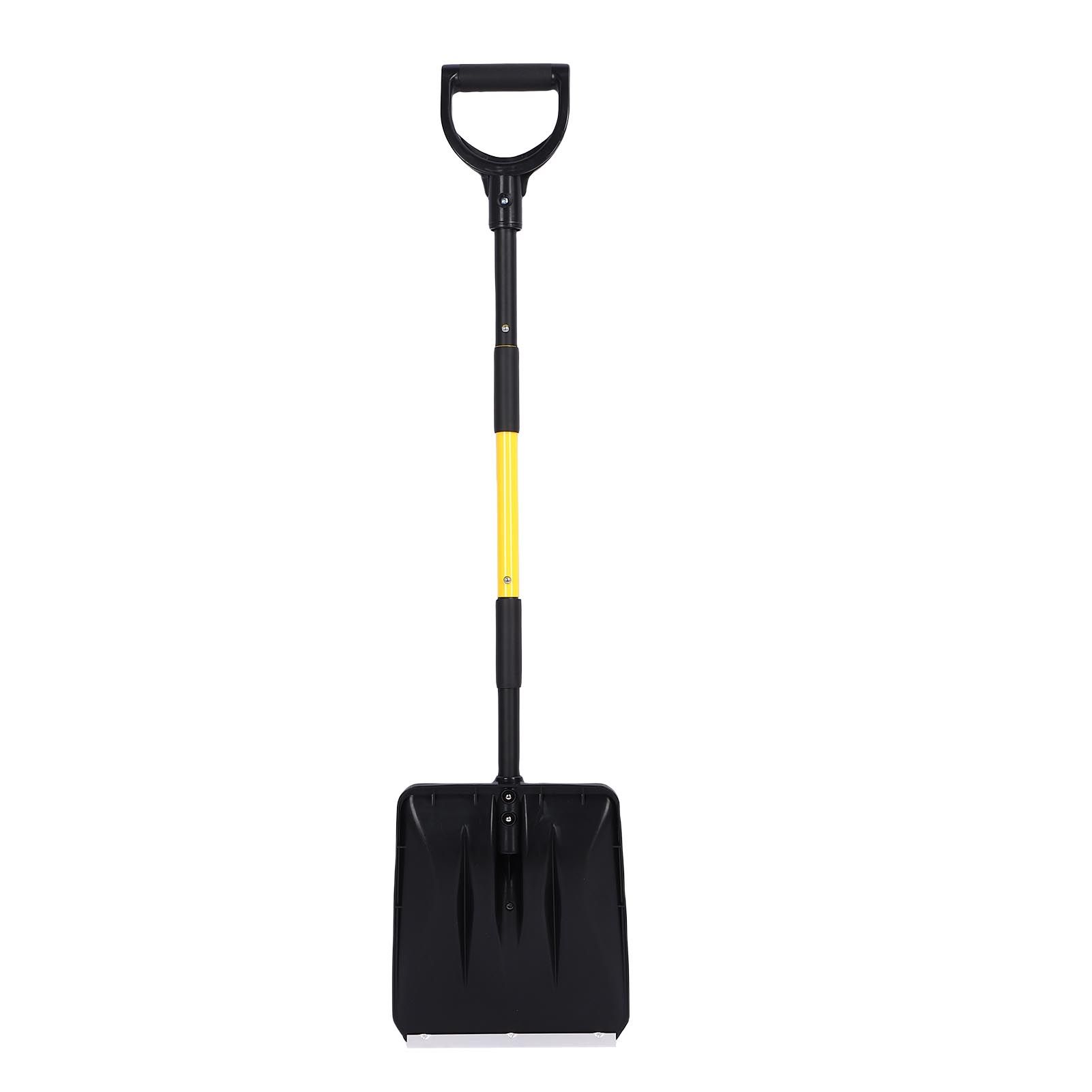 Snow Shovel Heavy Duty Snow Removal Winter Tool with D Grip Handle Aluminum view 11