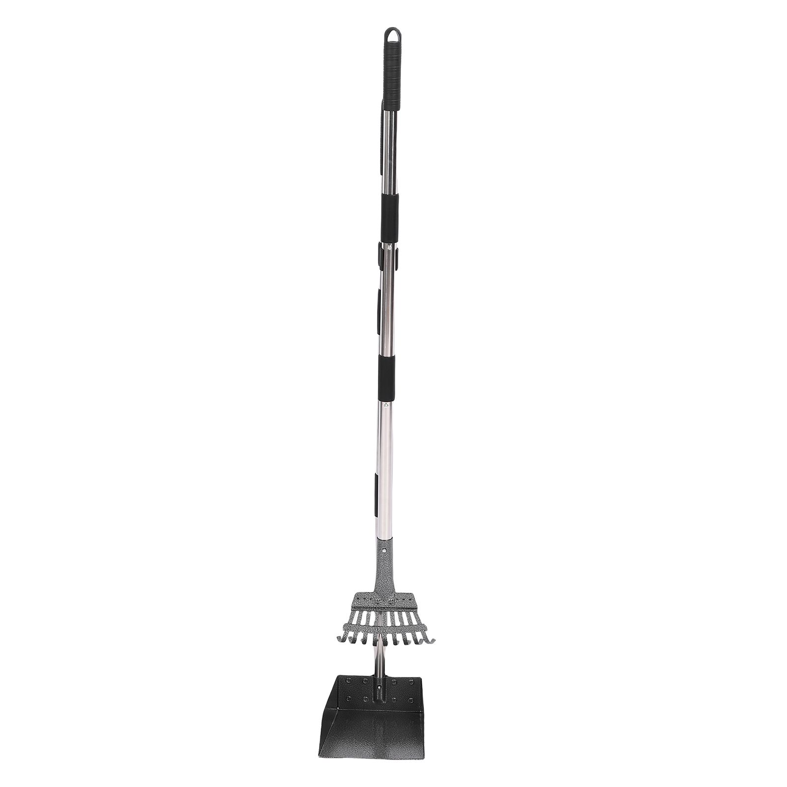 Chicken Poop Rake Scooper Kit 2 in 1 Ergonomic Design Adjustable Handle view 11