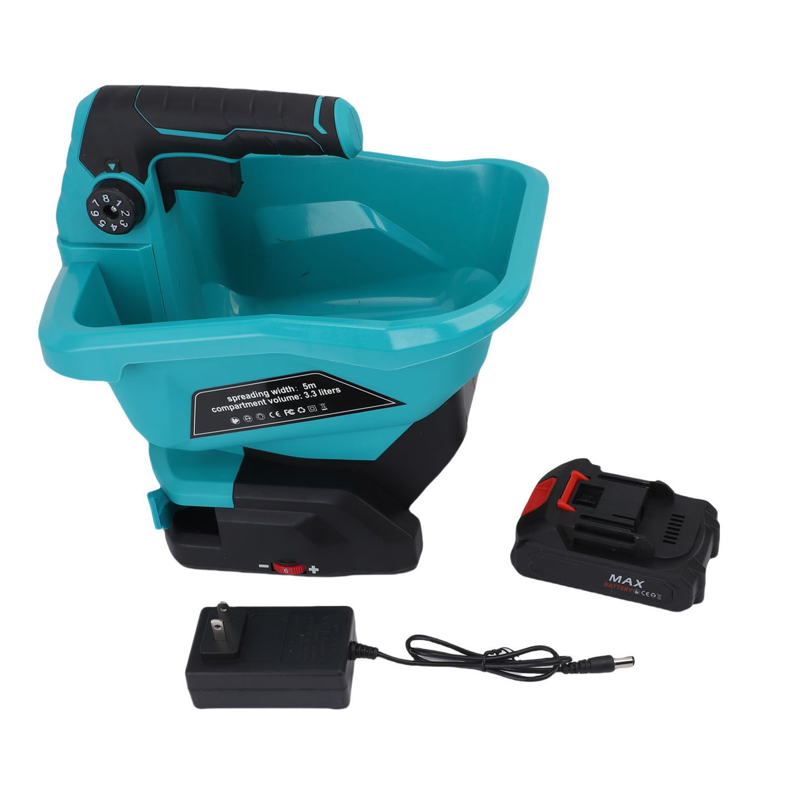 Handheld Power Spreader 4L Available Year Round Battery Operated Spreader for view 3