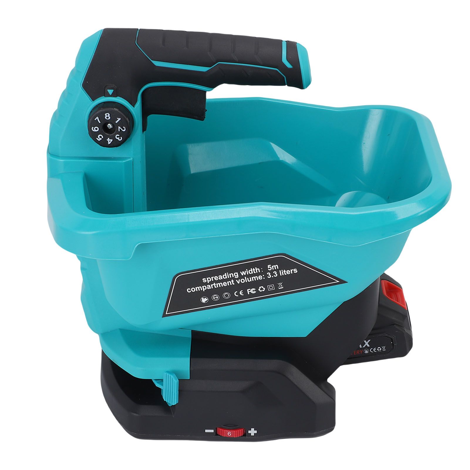 Handheld Power Spreader 4L Available Year Round Battery Operated Spreader for view 12