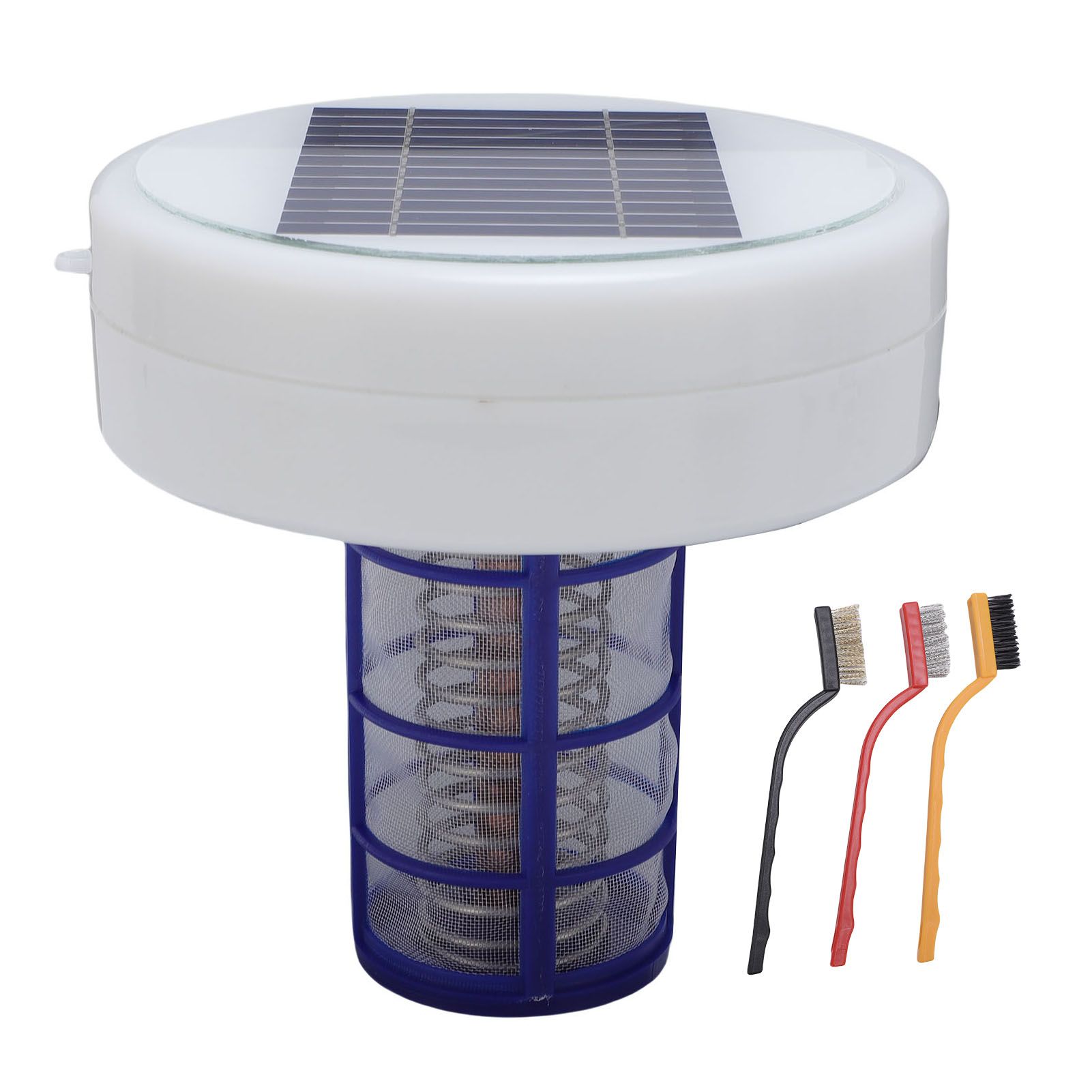 Solar Pool Ionizer Copper Floating Pool Ionization Cleaner Device with Solar view 3