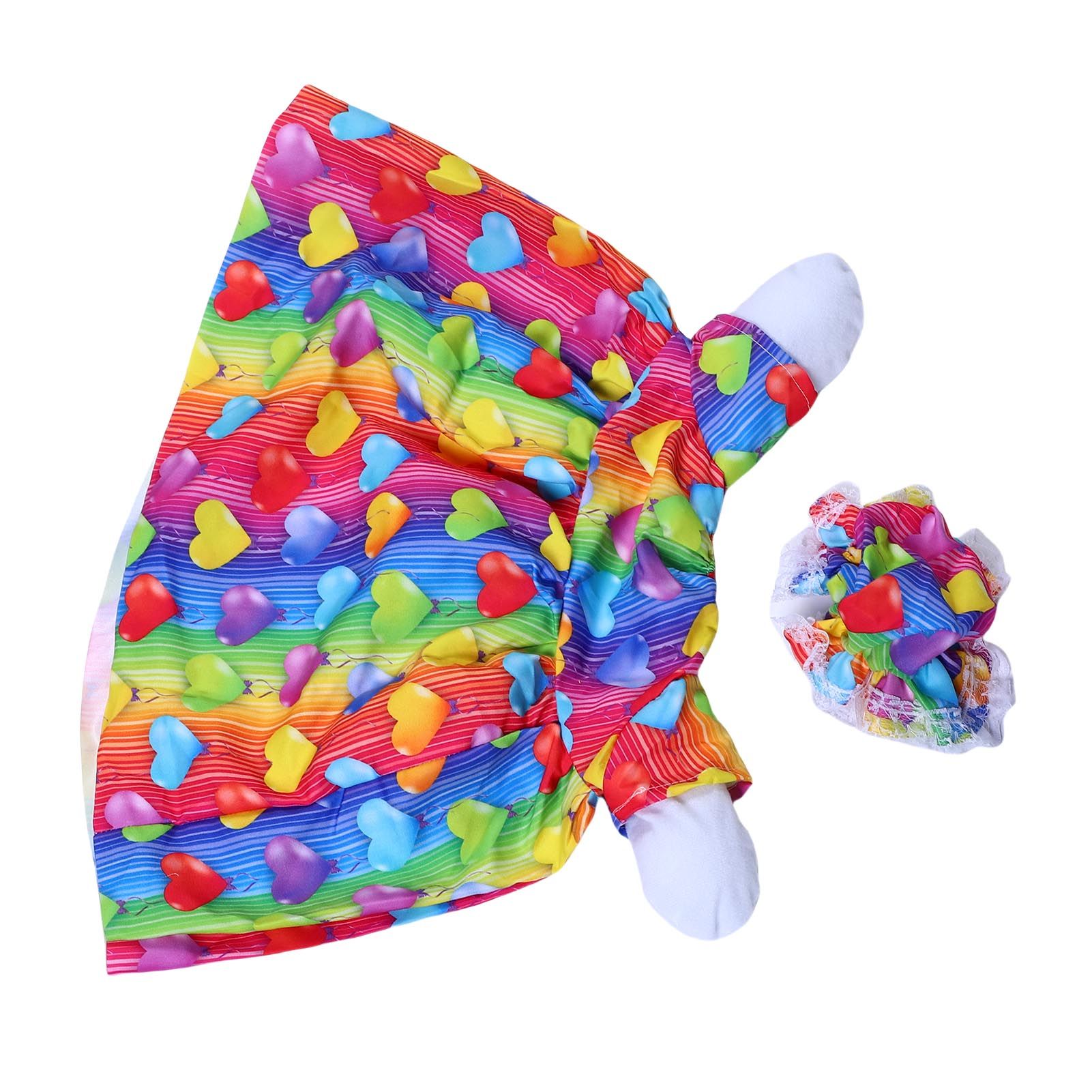 Summer Porch Goose Outfit Lovely Dots Cute and Fun Porch Goose Clothes Costume view 8
