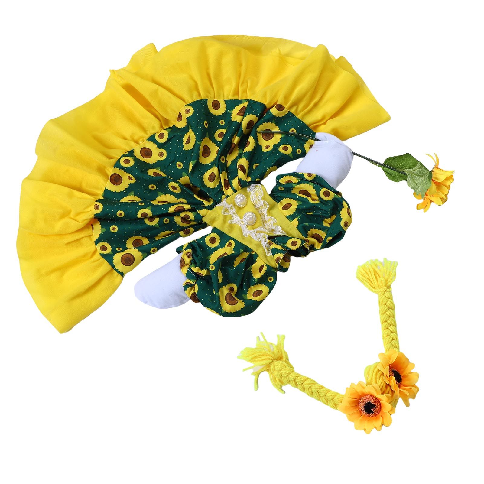 Sunflower Goose Outfit Unique Fade Proof Machine Washable Goose Statue Costume view 9
