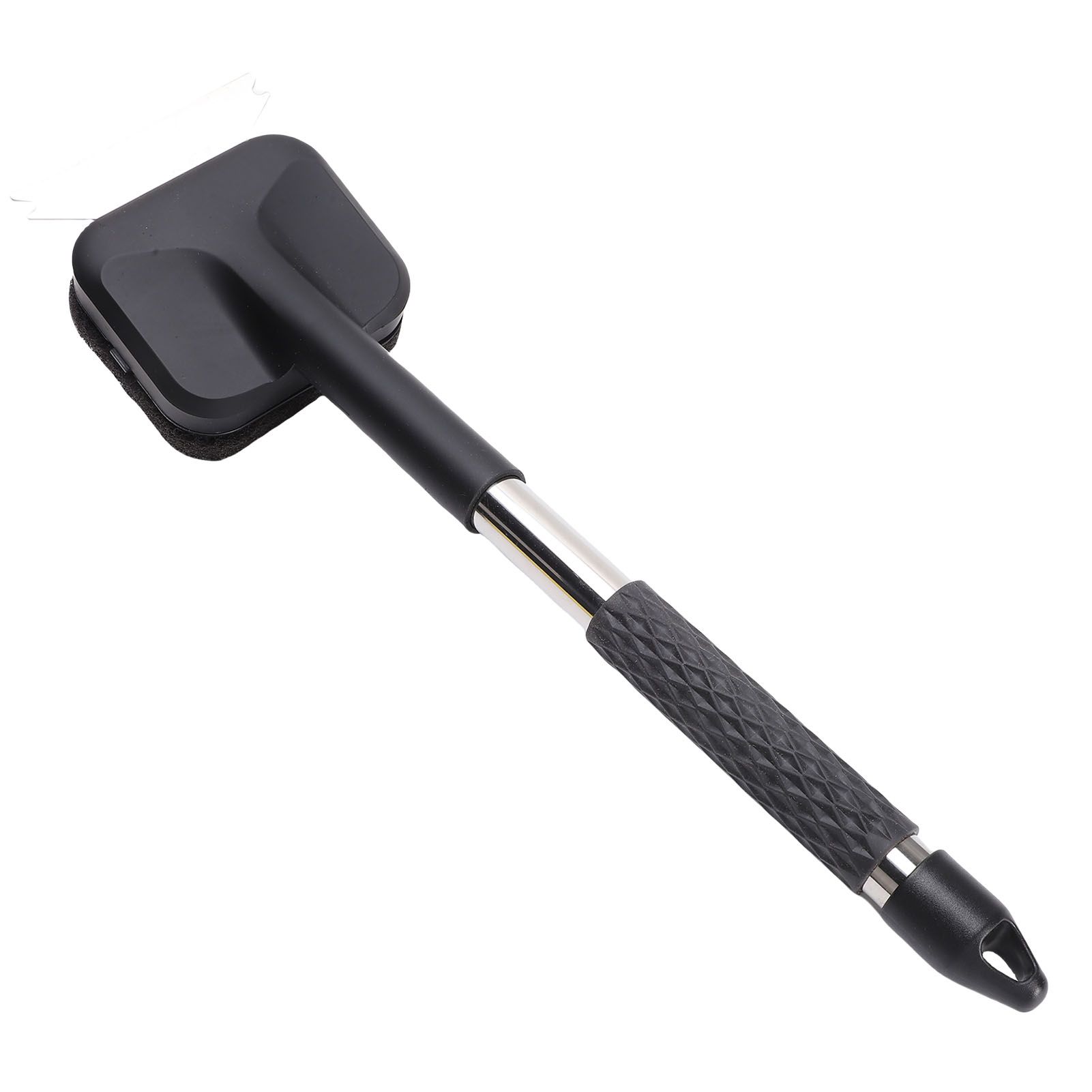 Steam Grill Brush 3 Replaceable Cleaning Head 20 Inch Handle Multifunctional
