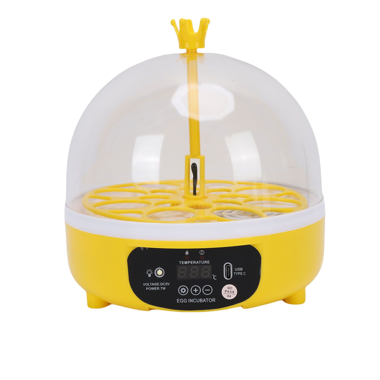 Mini Egg Incubator Automatic Smart Temperature Control Small Eggs Poultry view 4