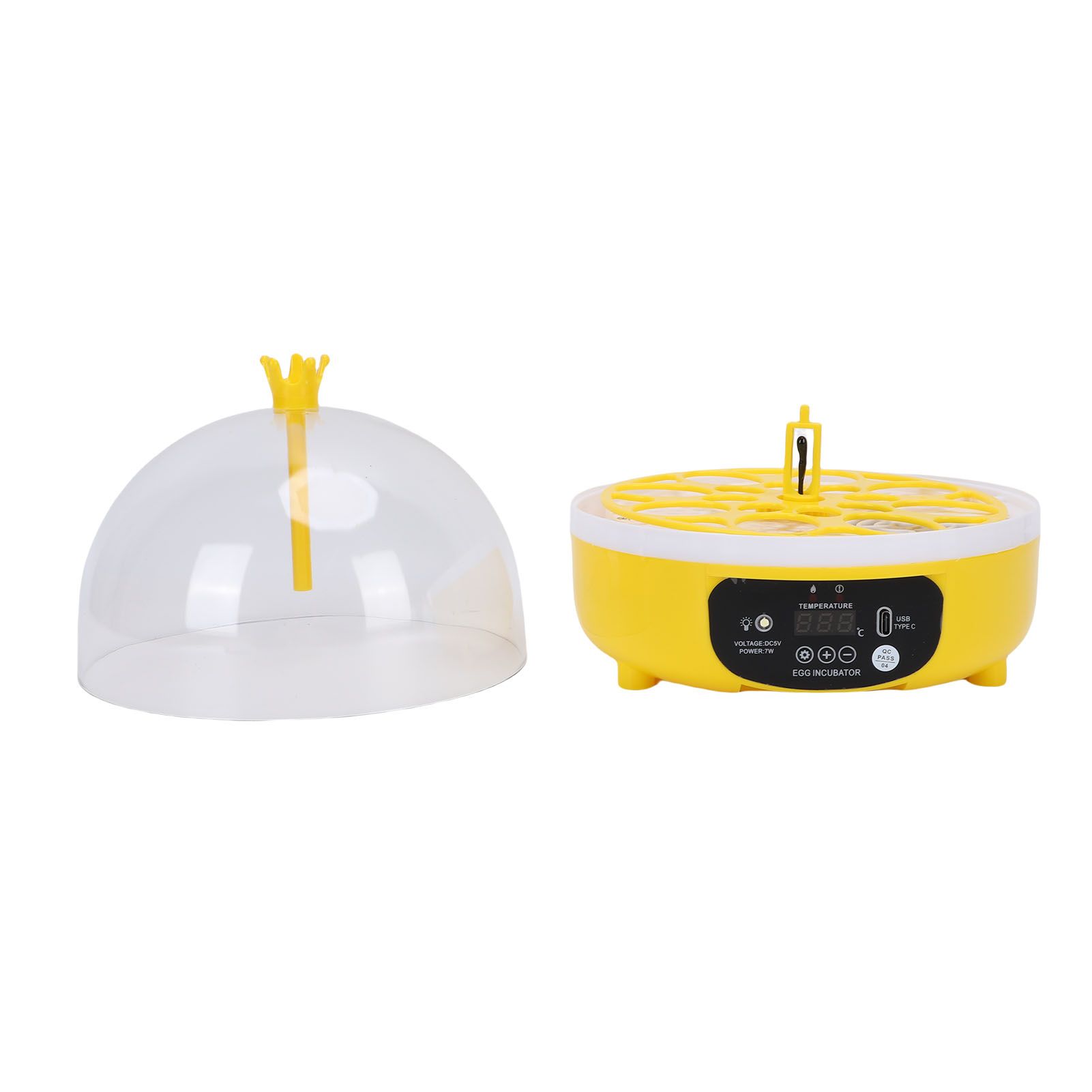 Mini Egg Incubator Automatic Smart Temperature Control Small Eggs Poultry view 6