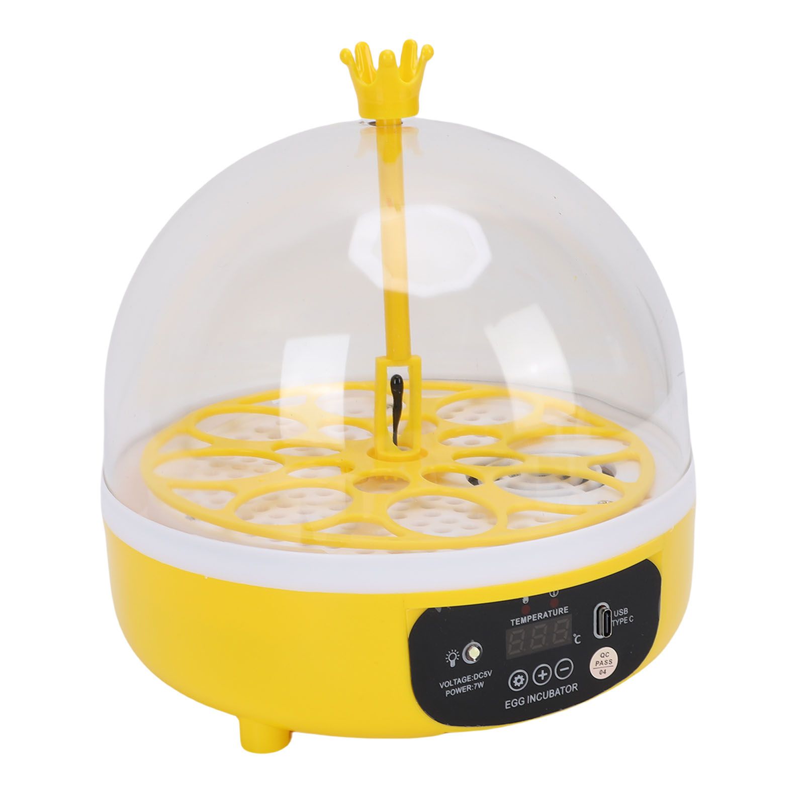 Mini Egg Incubator Automatic Smart Temperature Control Small Eggs Poultry view 12